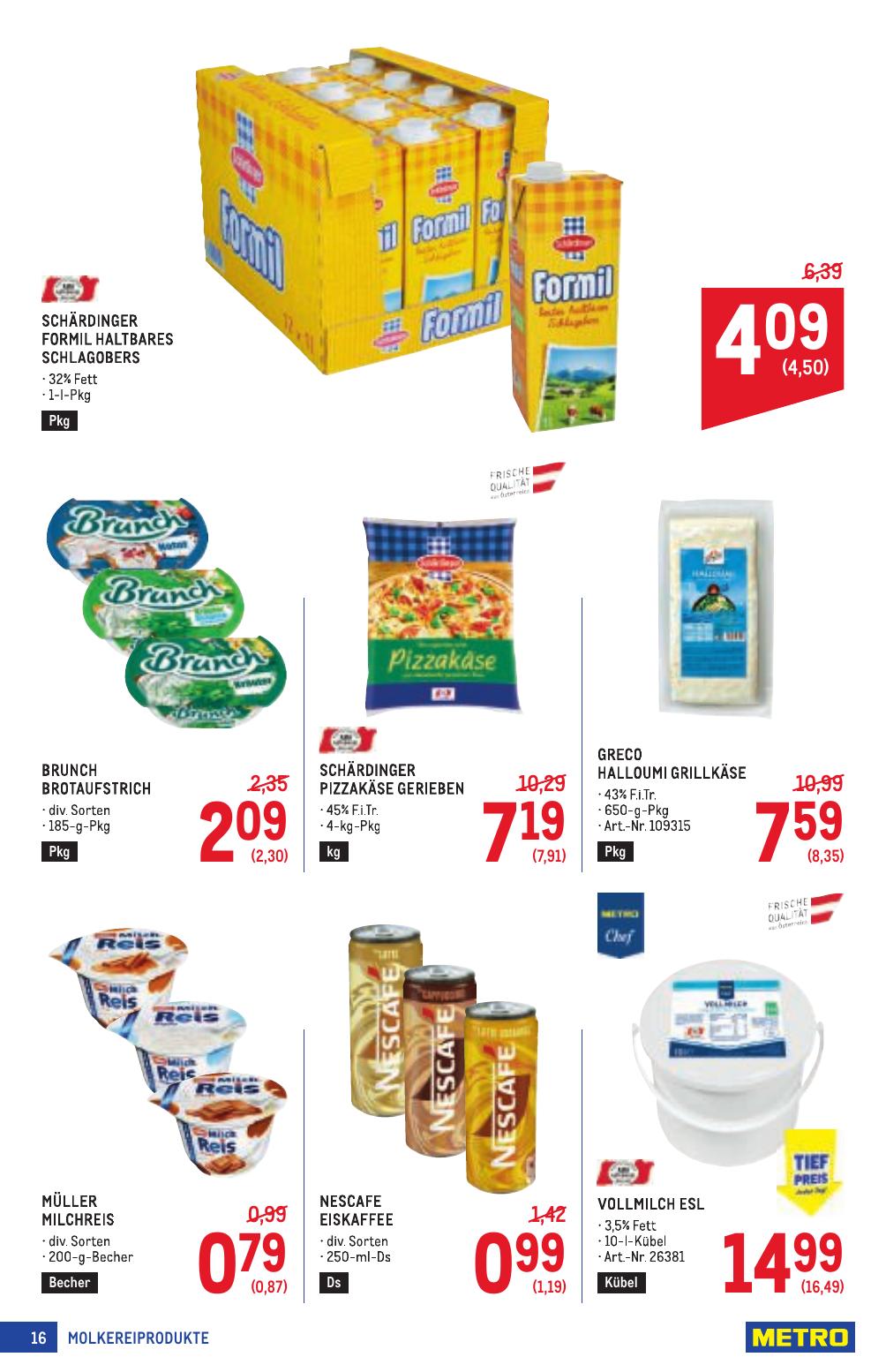 Metro Profi flyer page