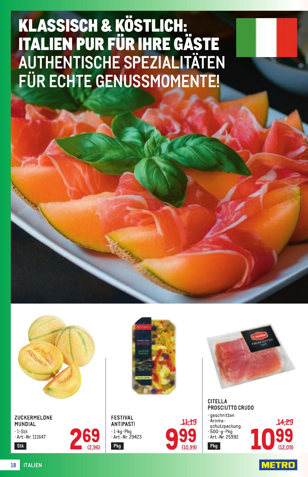 Metro Profi flyer page
