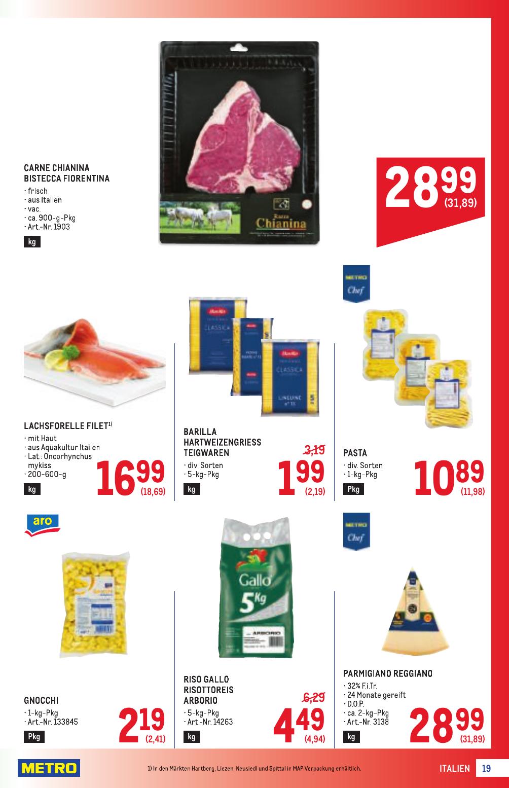 Metro Profi flyer page