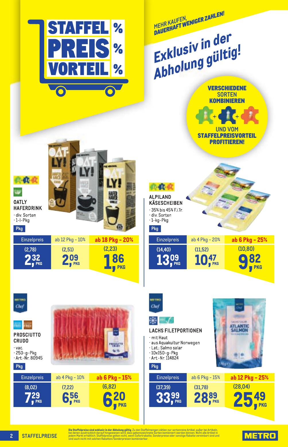 Metro Profi flyer page