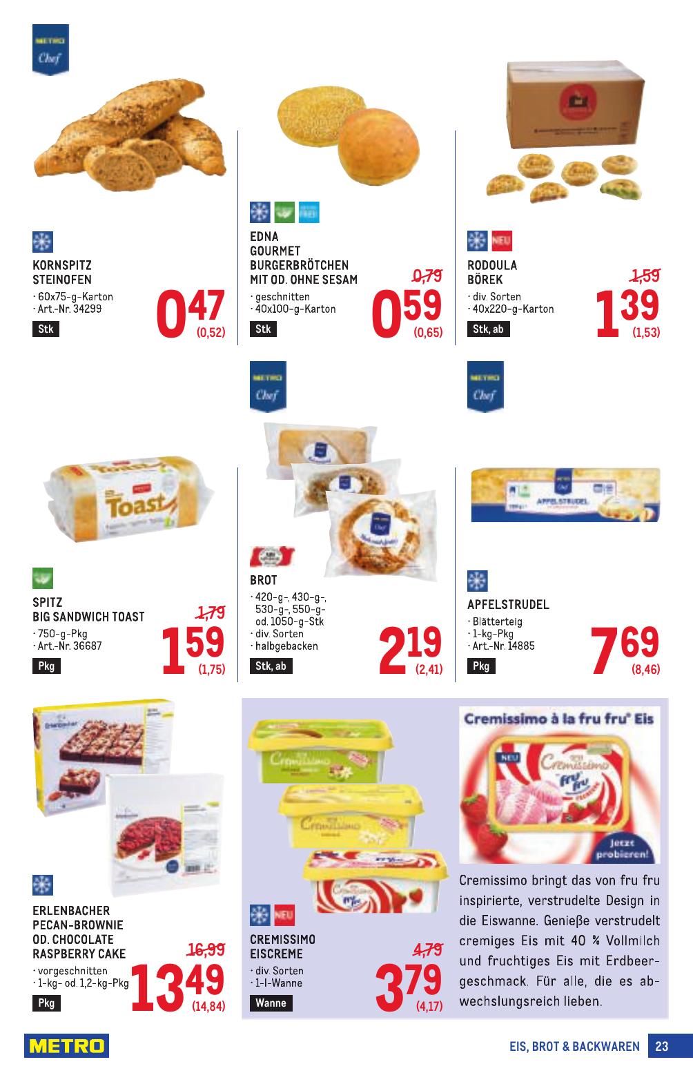 Metro Profi flyer page