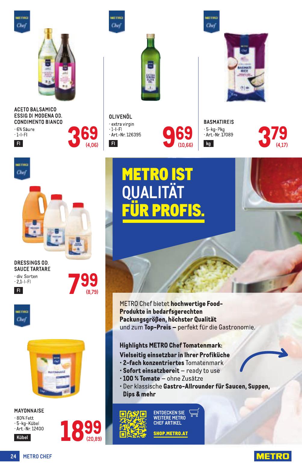 Metro Profi flyer page