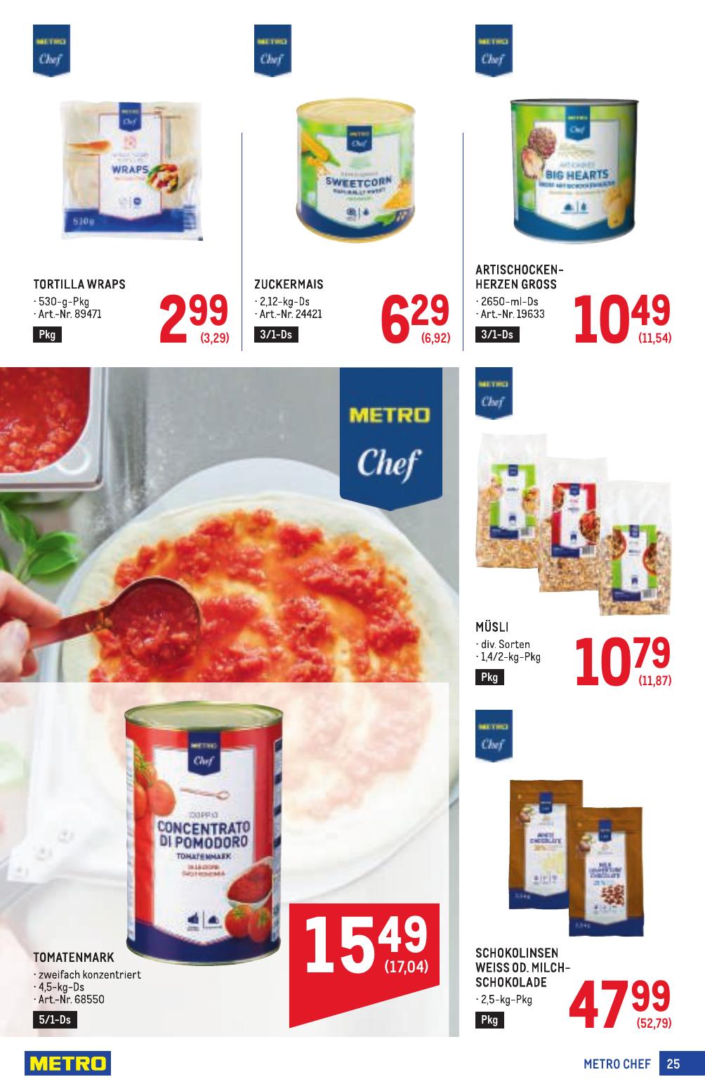 Metro Profi flyer page