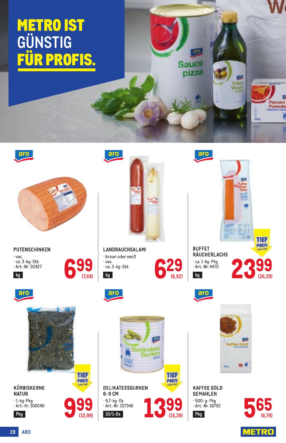 Metro Profi flyer page
