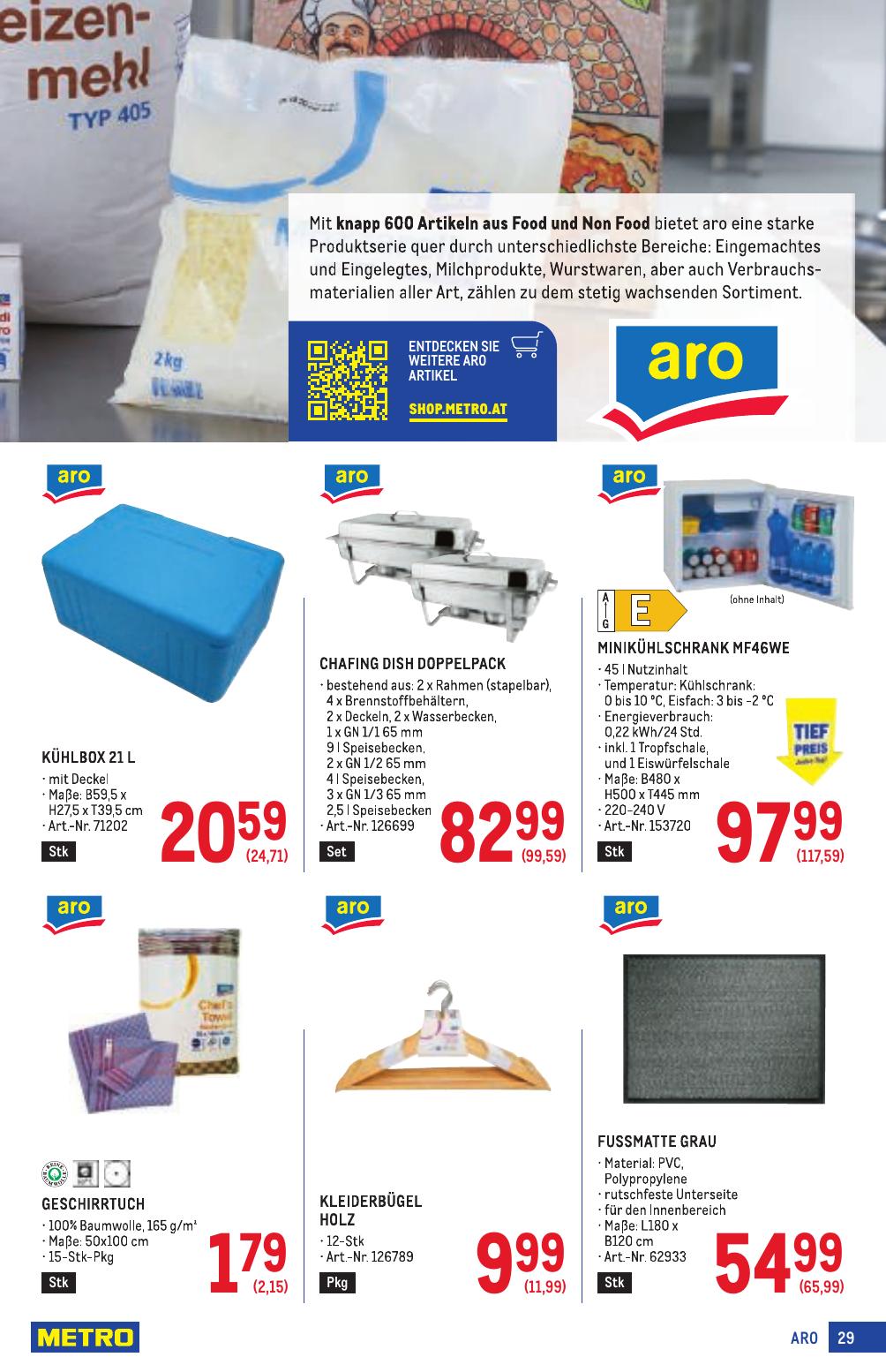 Metro Profi flyer page