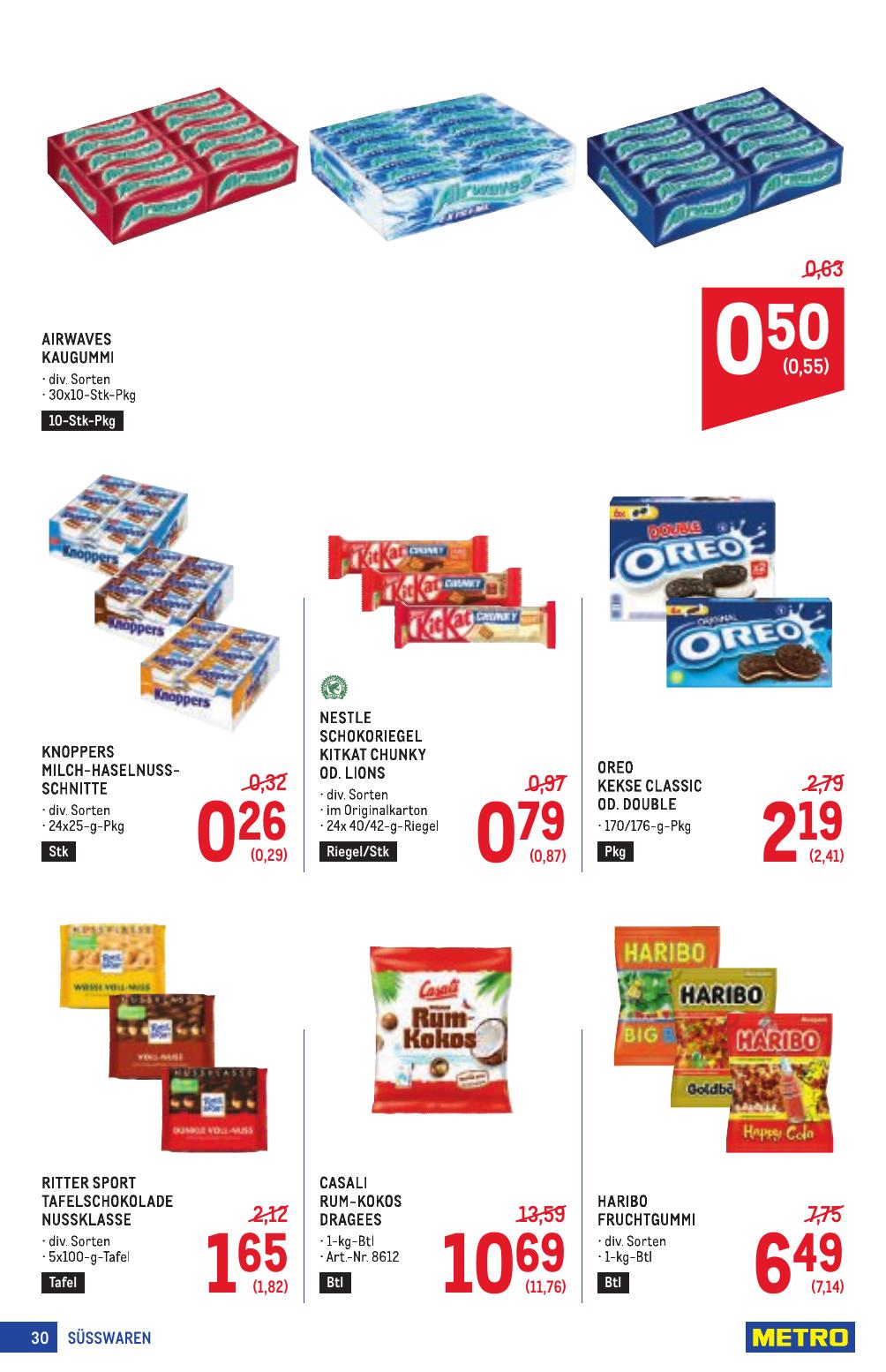 Metro Profi flyer page