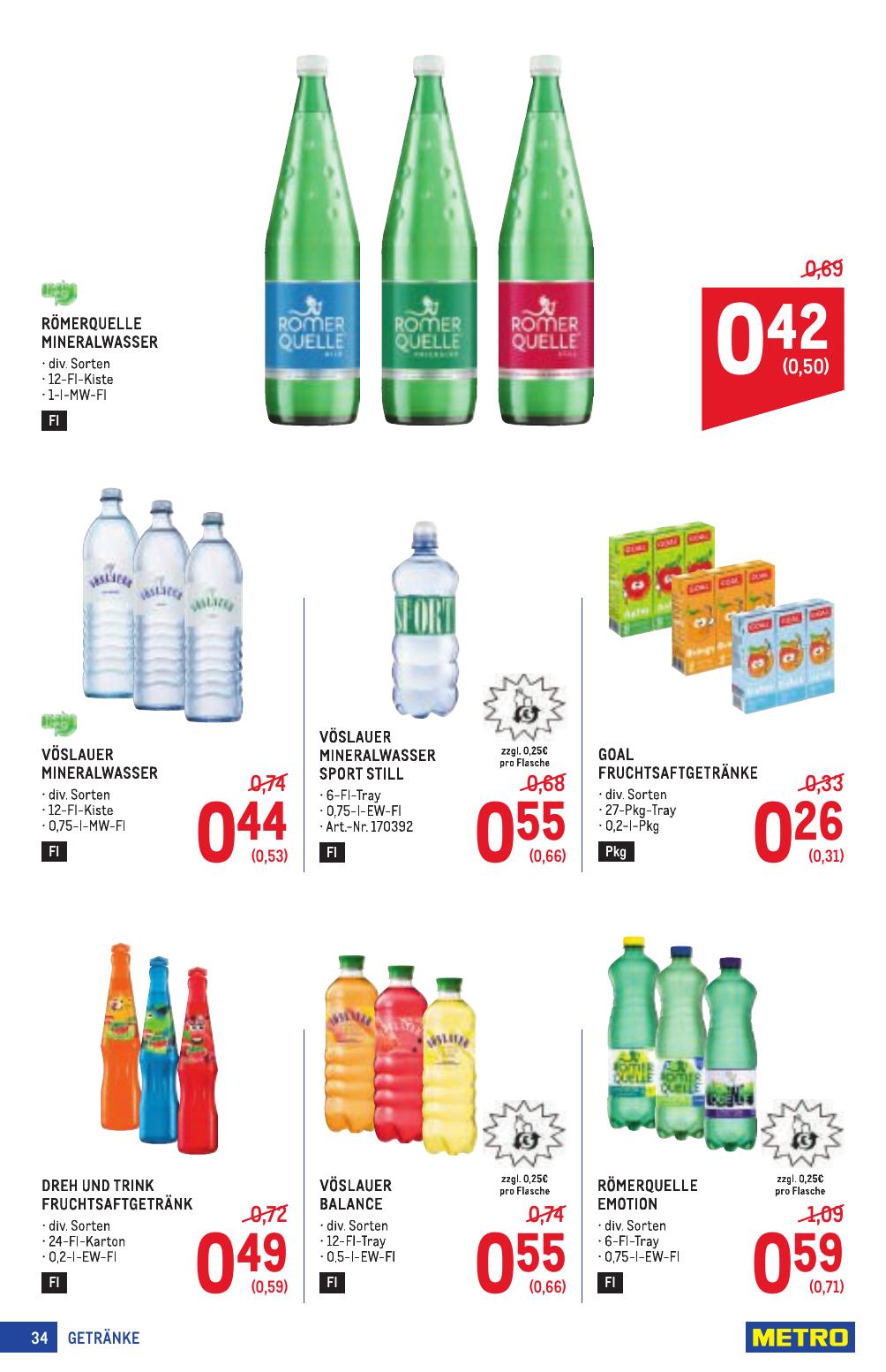 Metro Profi flyer page