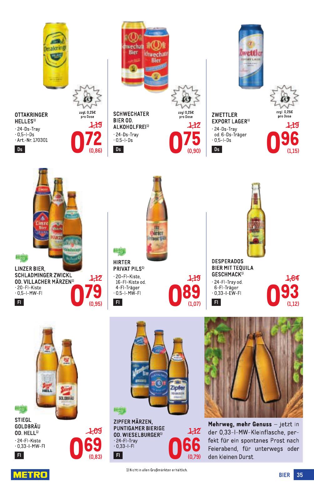 Metro Profi flyer page