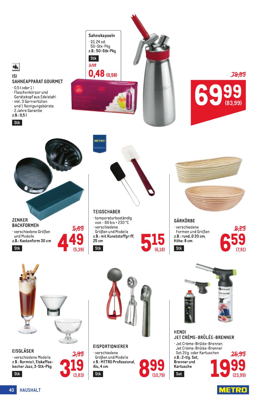 Metro Profi flyer page
