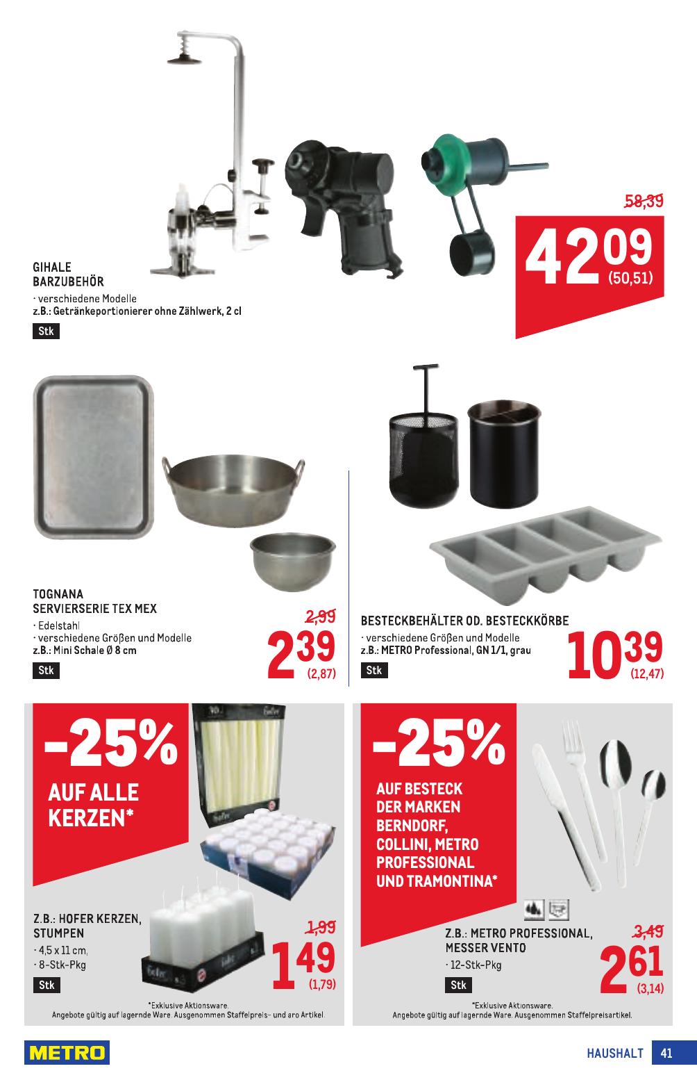 Metro Profi flyer page