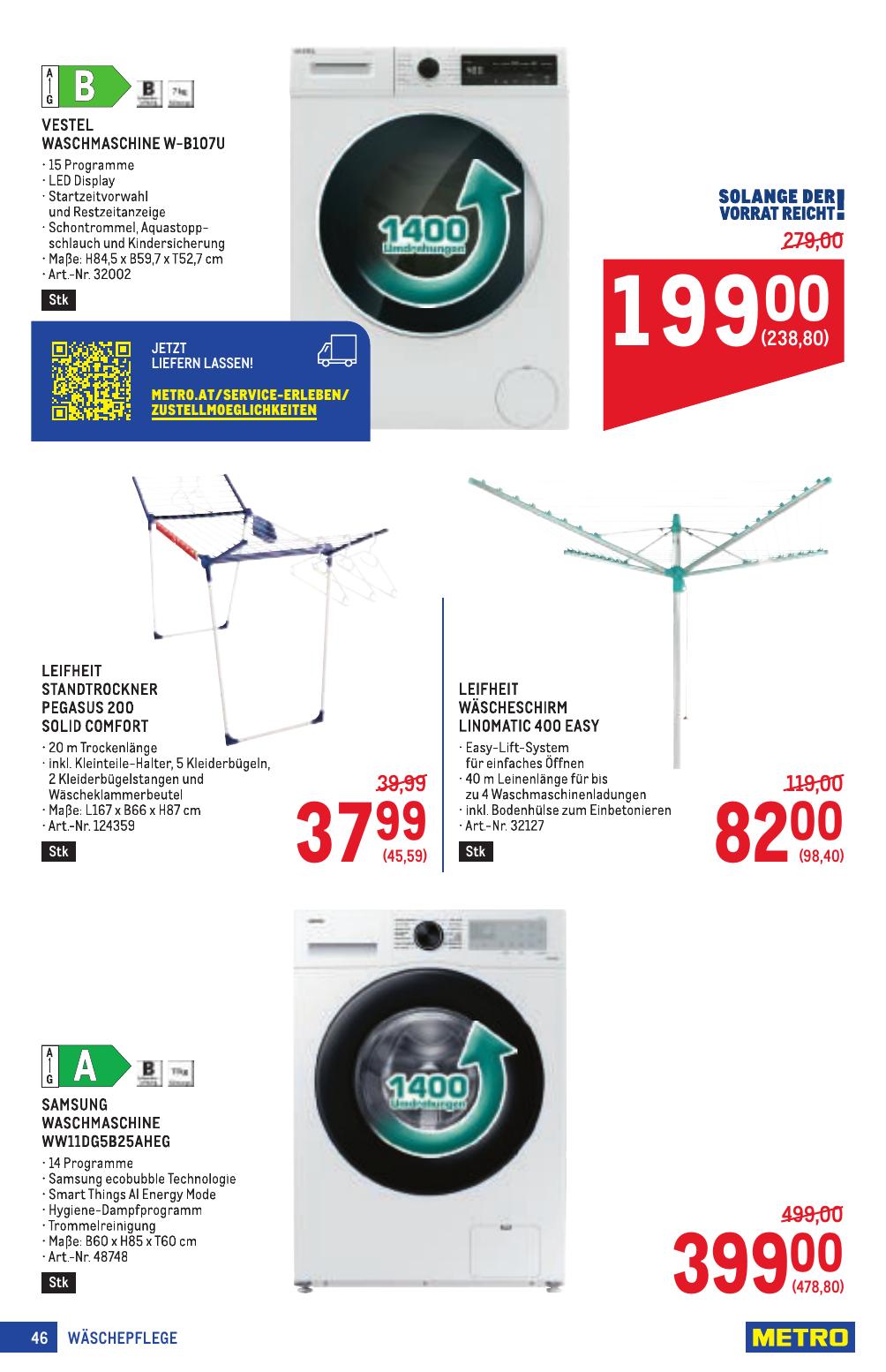 Metro Profi flyer page