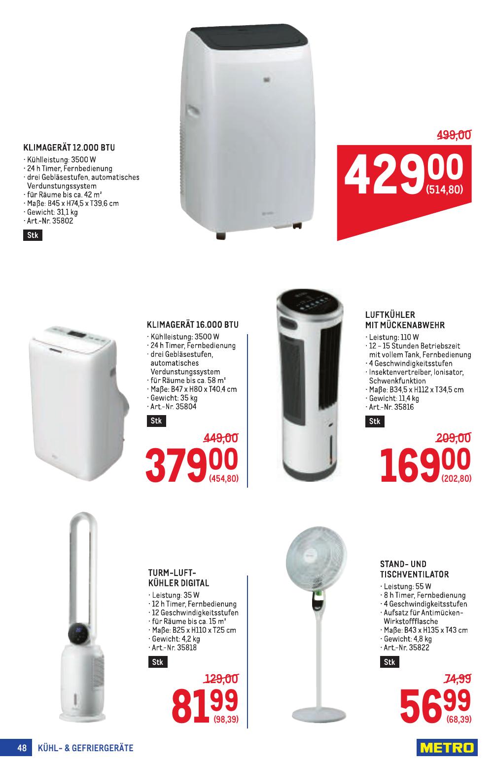 Metro Profi flyer page