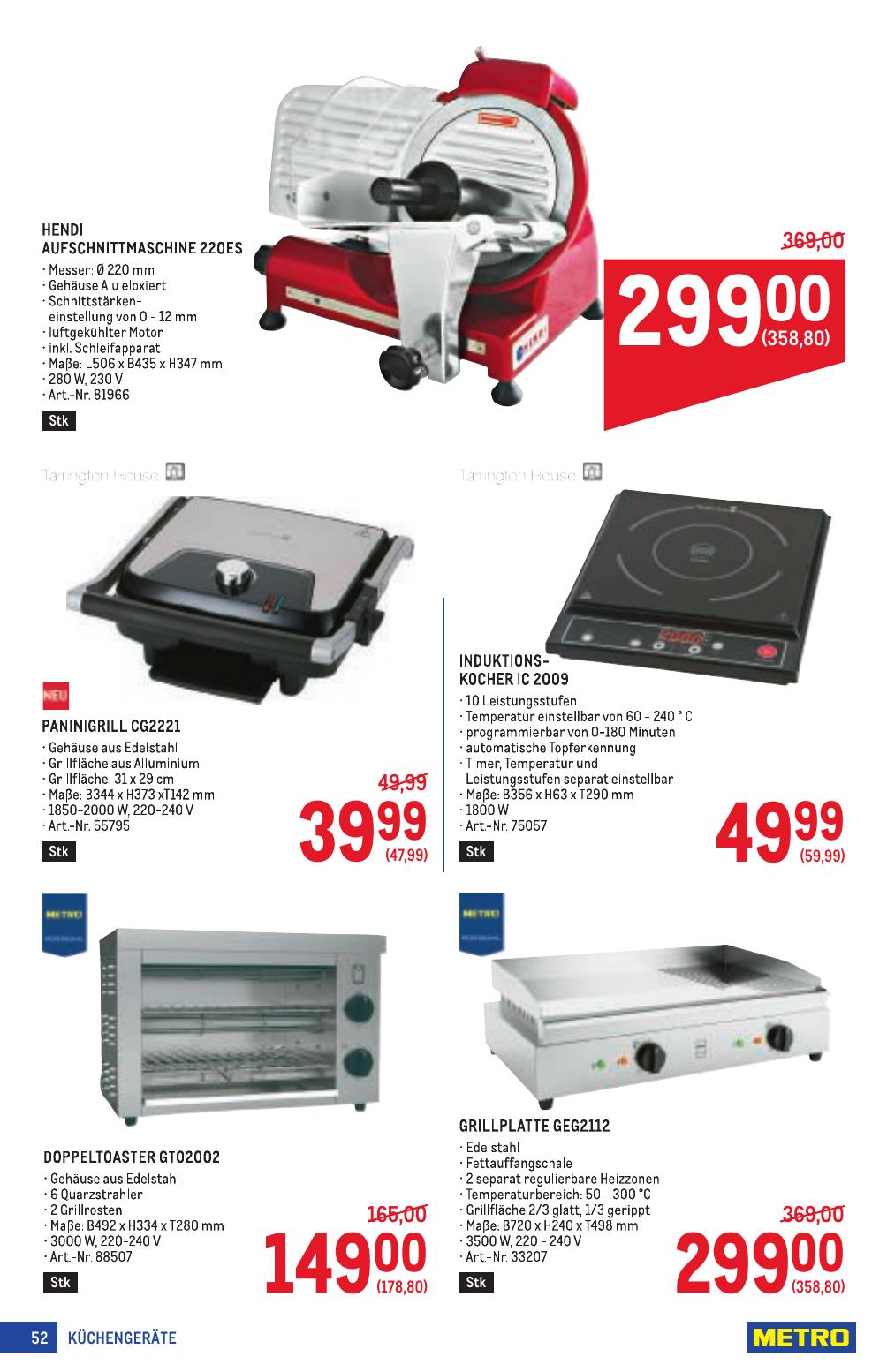 Metro Profi flyer page