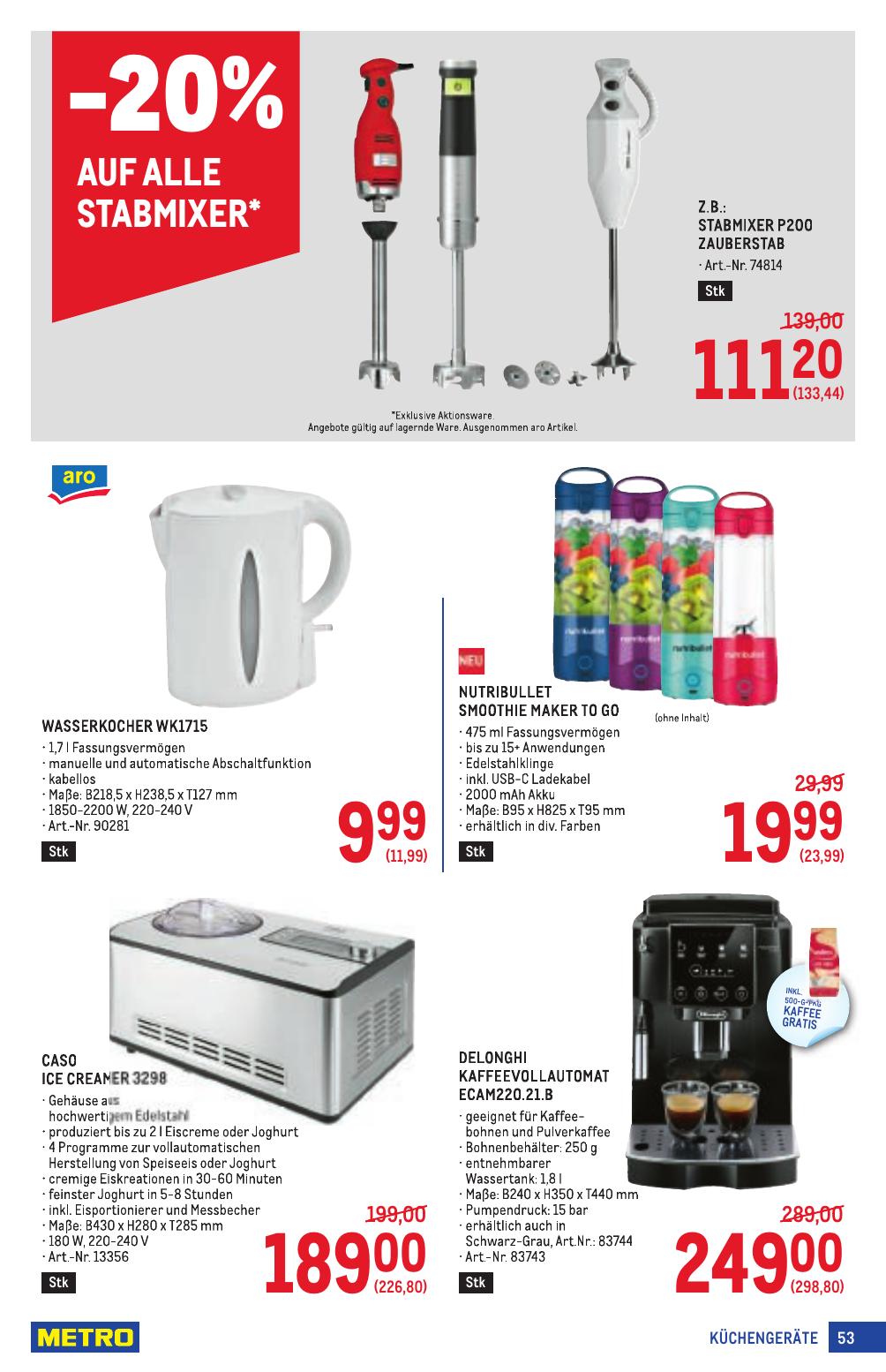Metro Profi flyer page
