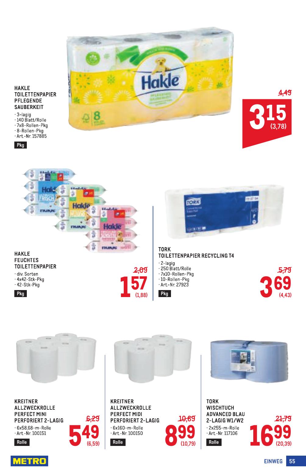 Metro Profi flyer page