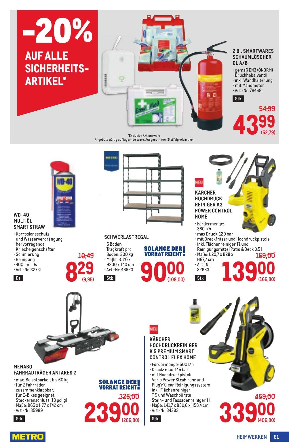 Metro Profi flyer page