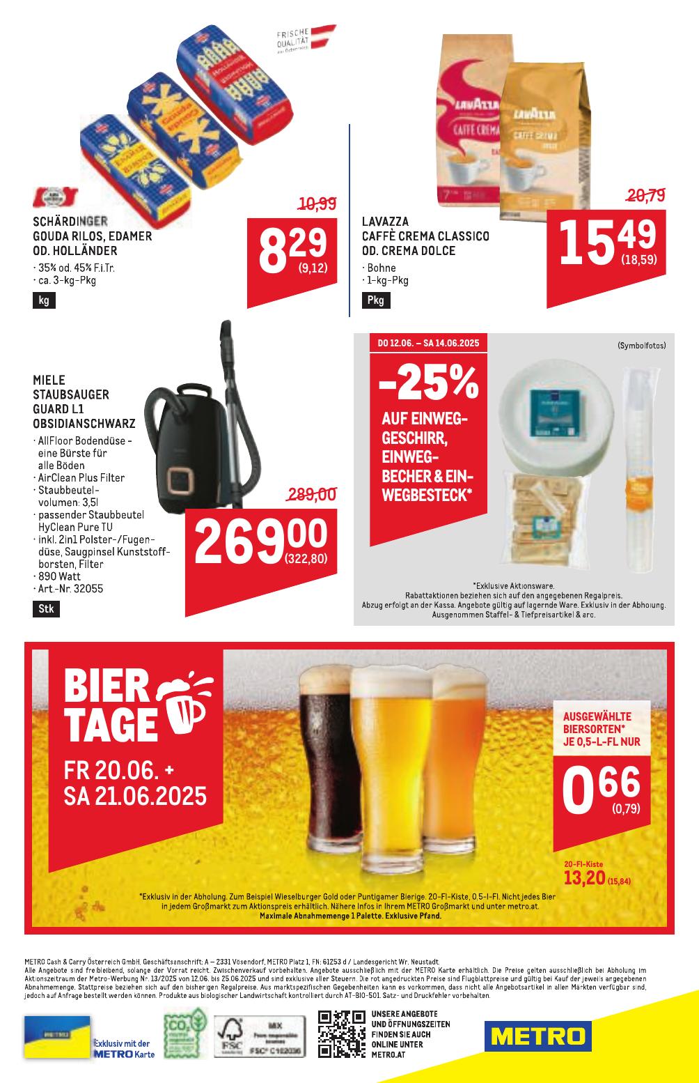 Metro Profi flyer page