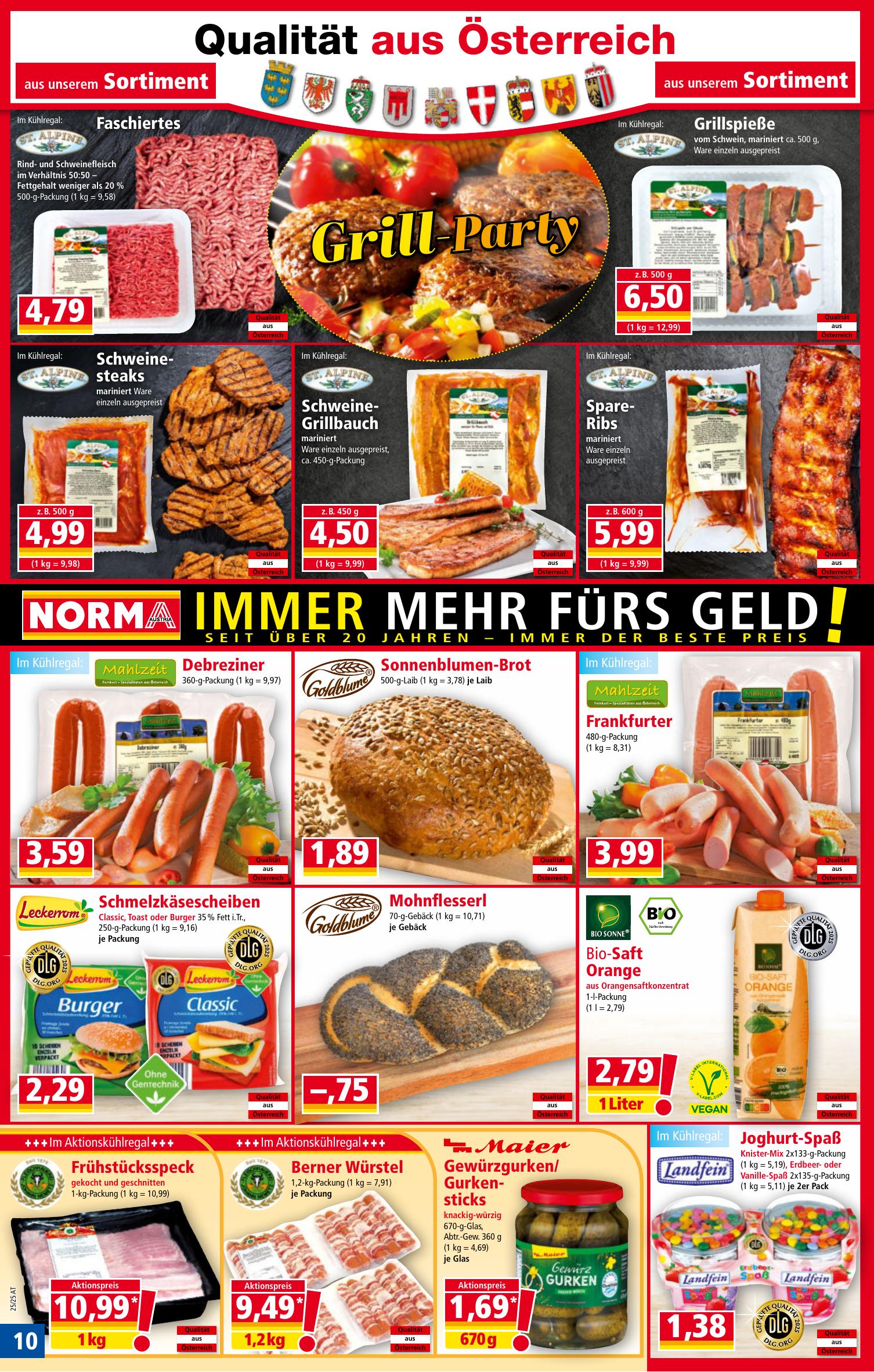 Norma flyer page
