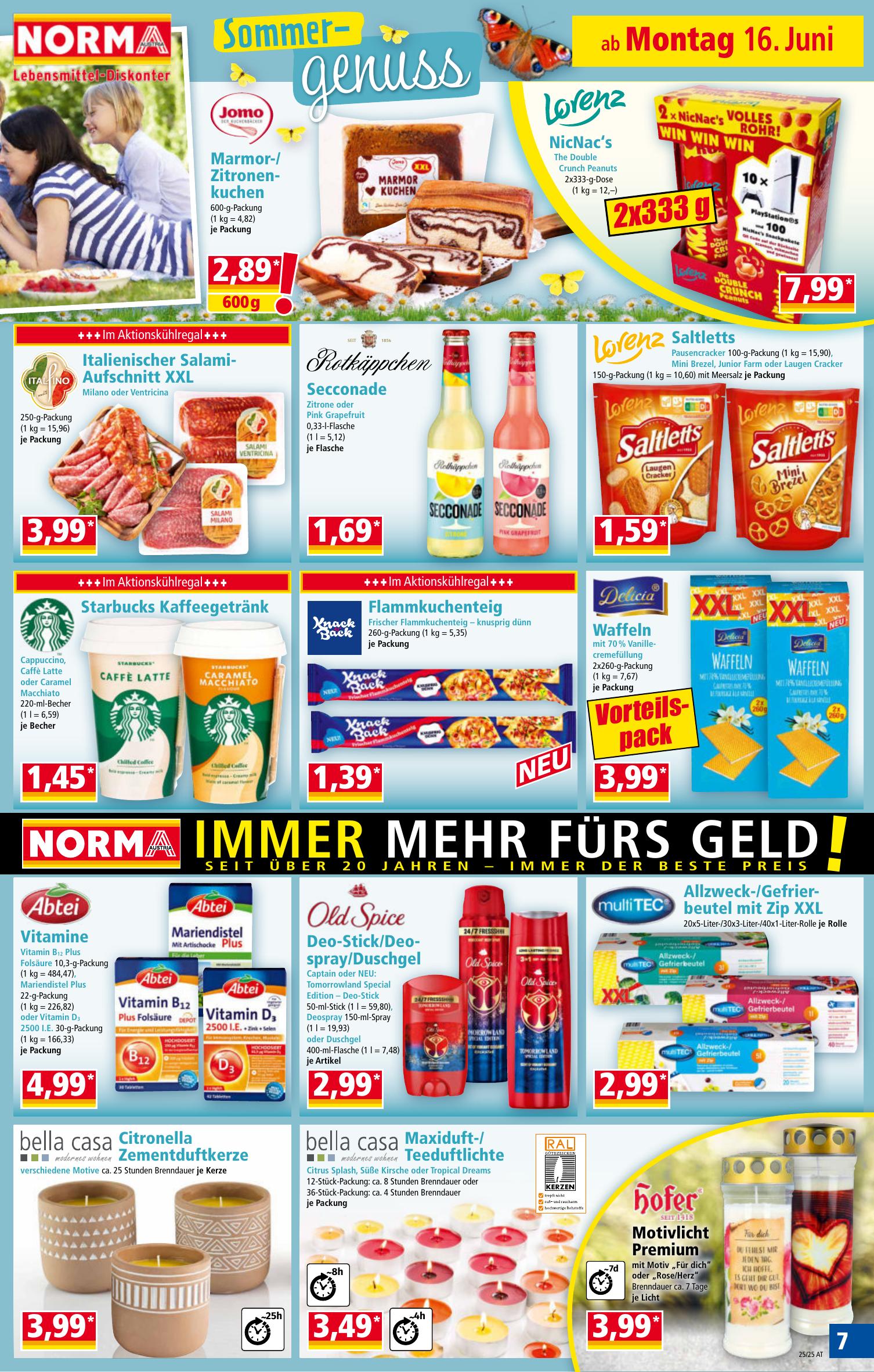 Norma flyer page