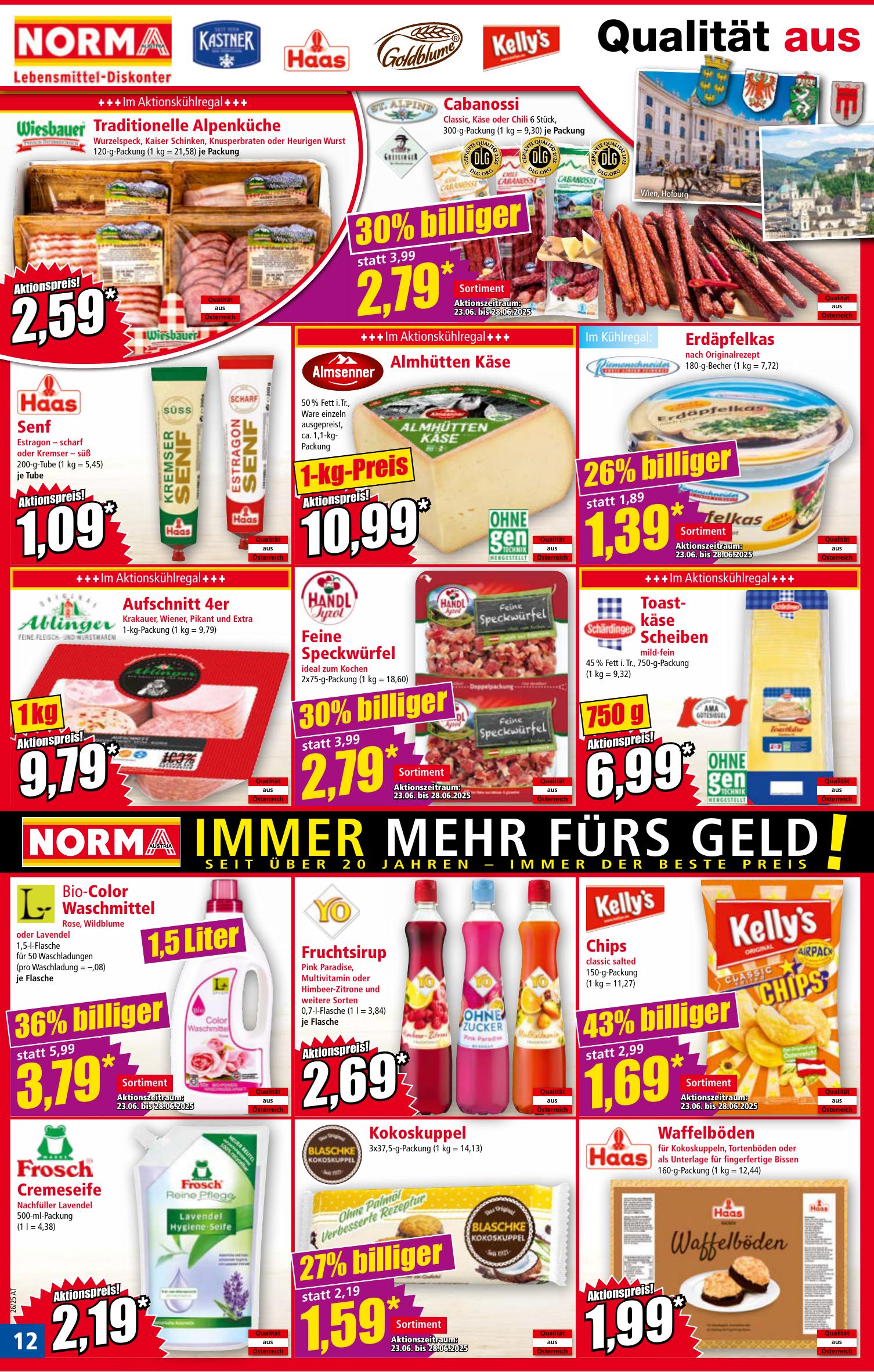 Norma flyer page