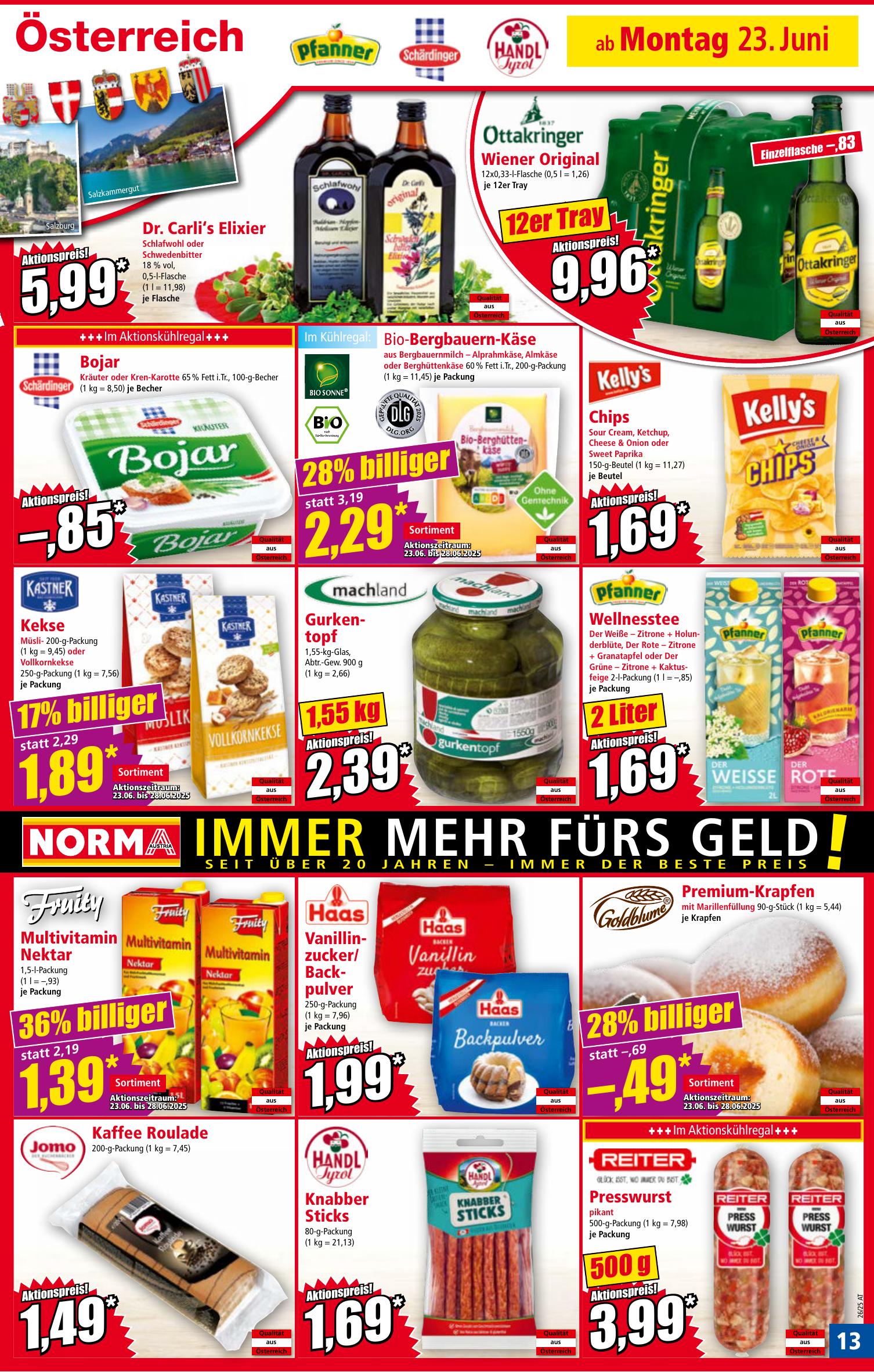 Norma flyer page