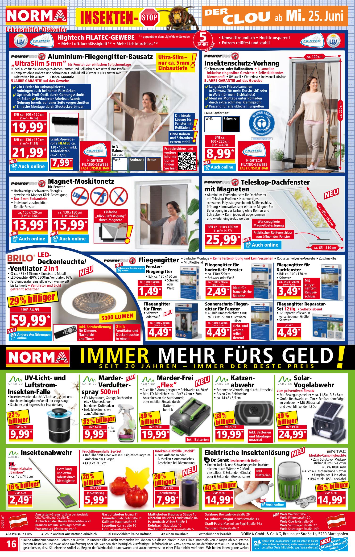 Norma flyer page
