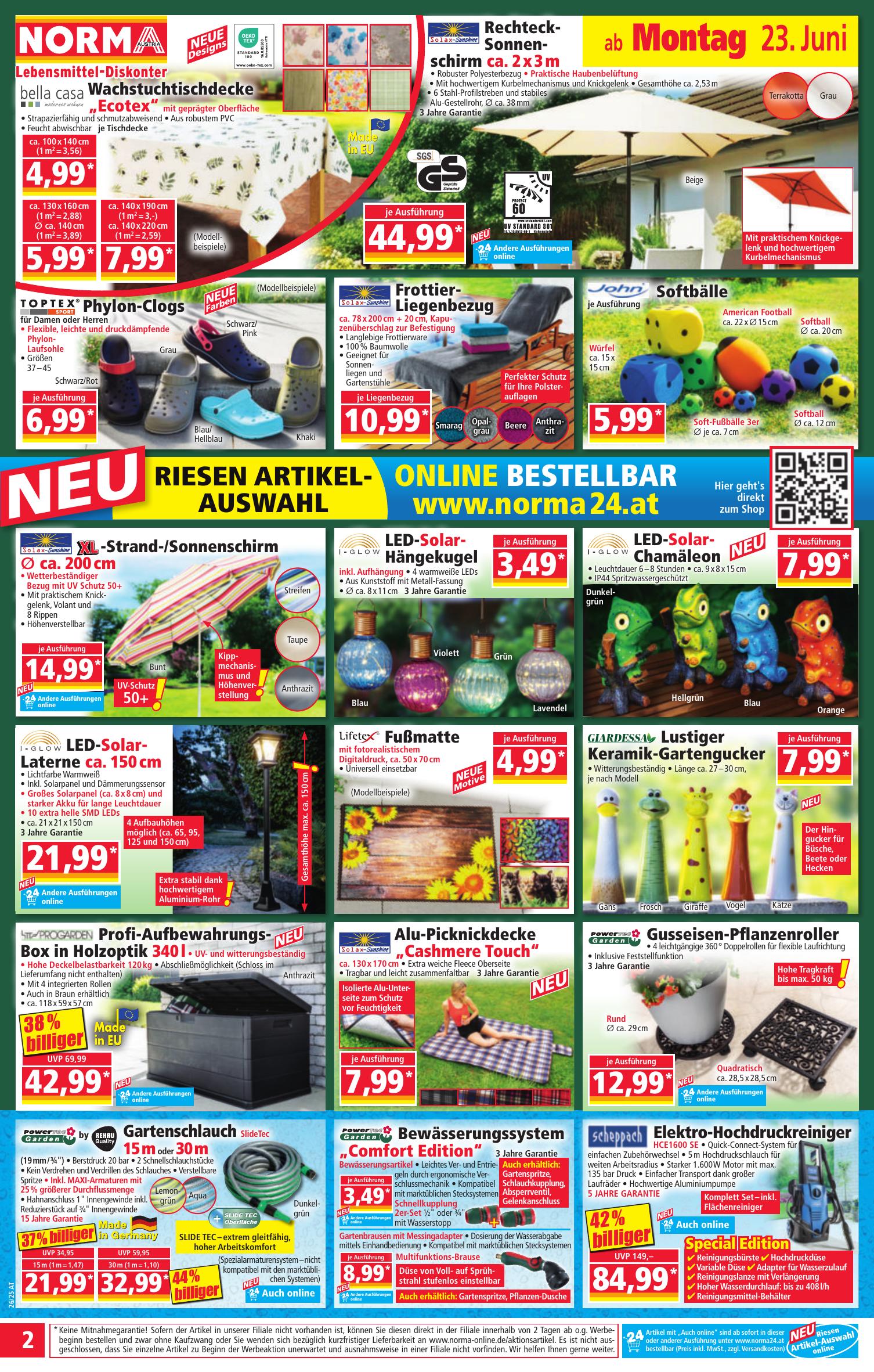 Norma flyer page