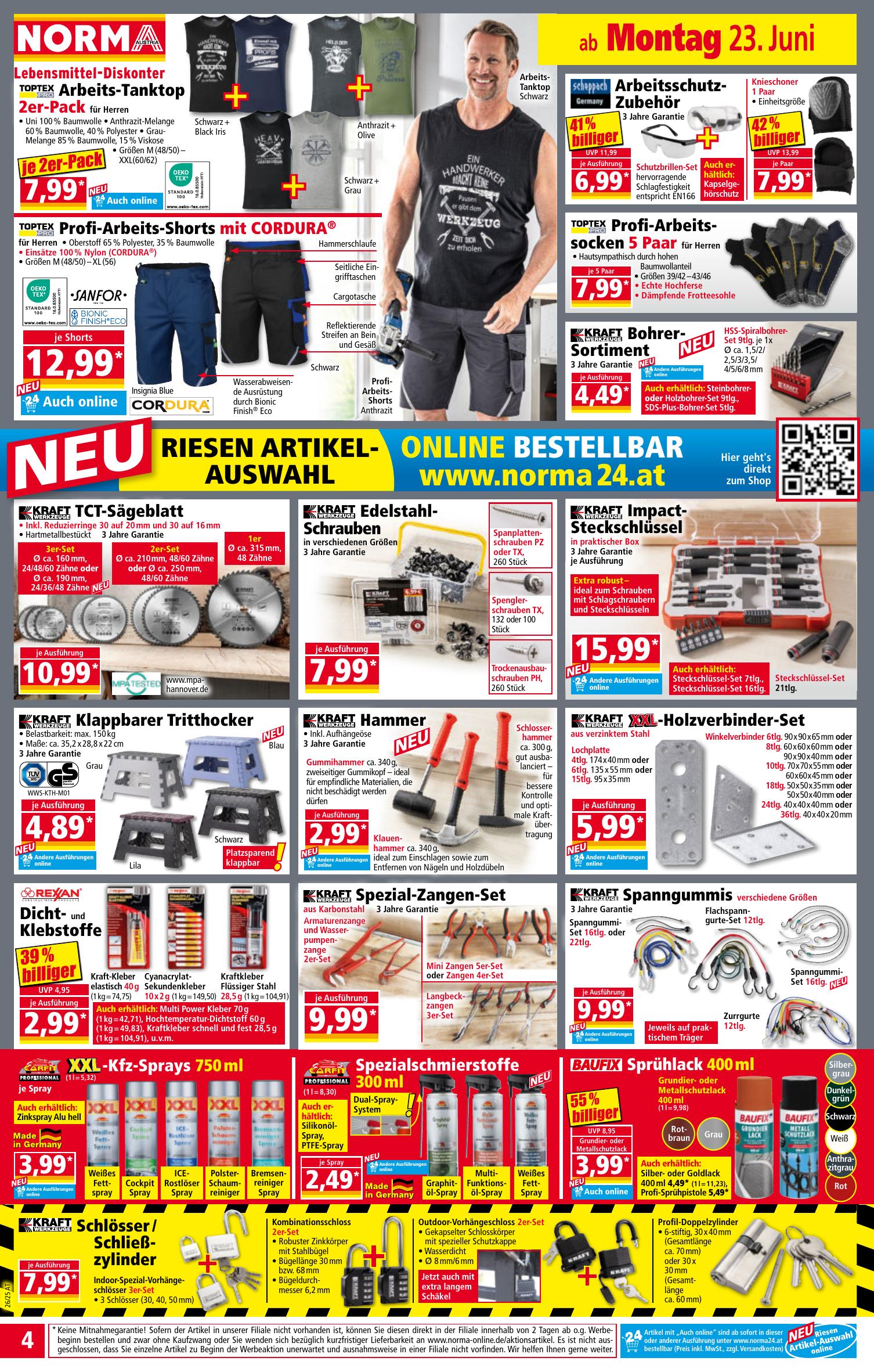Norma flyer page