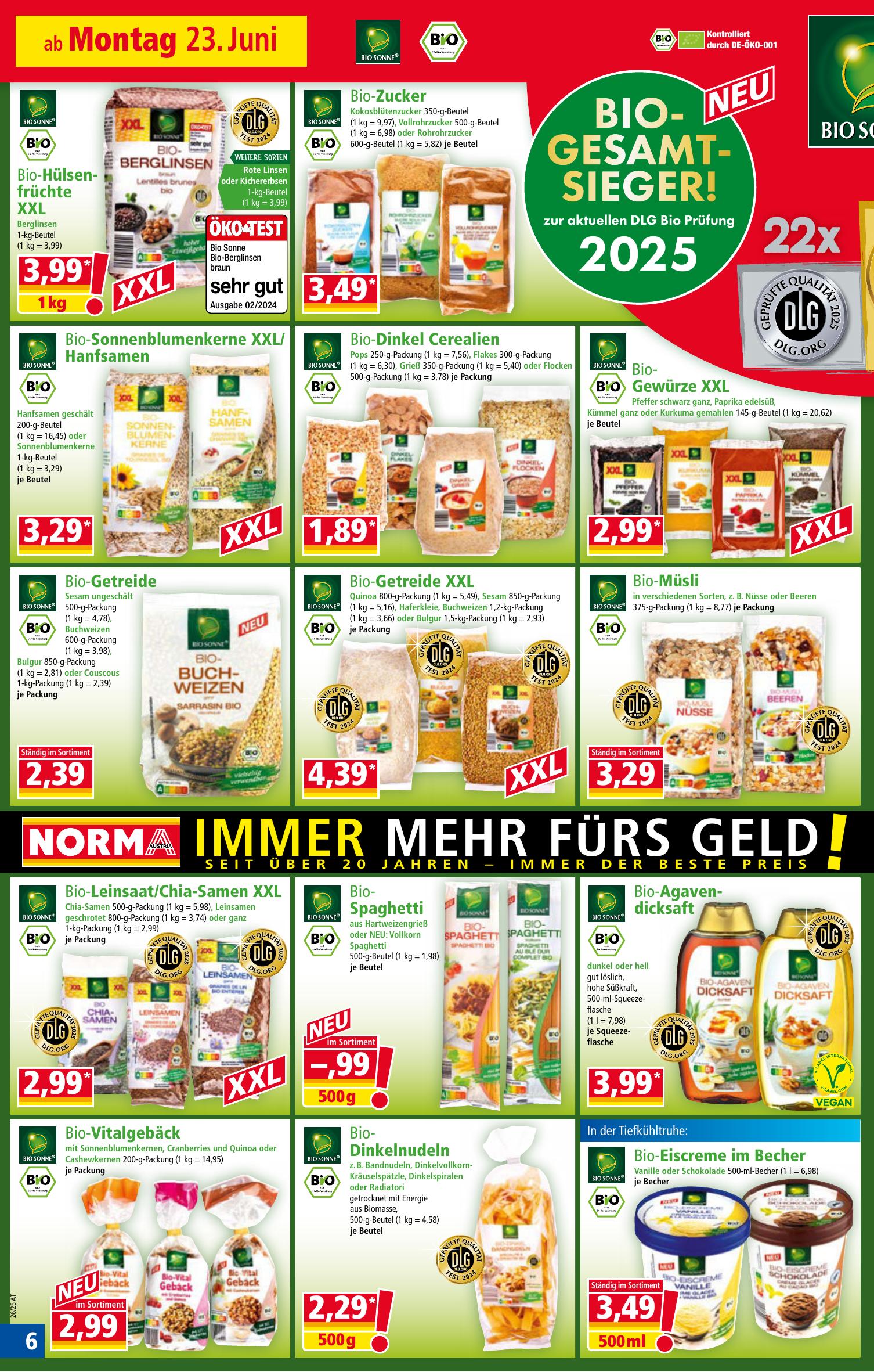 Norma flyer page