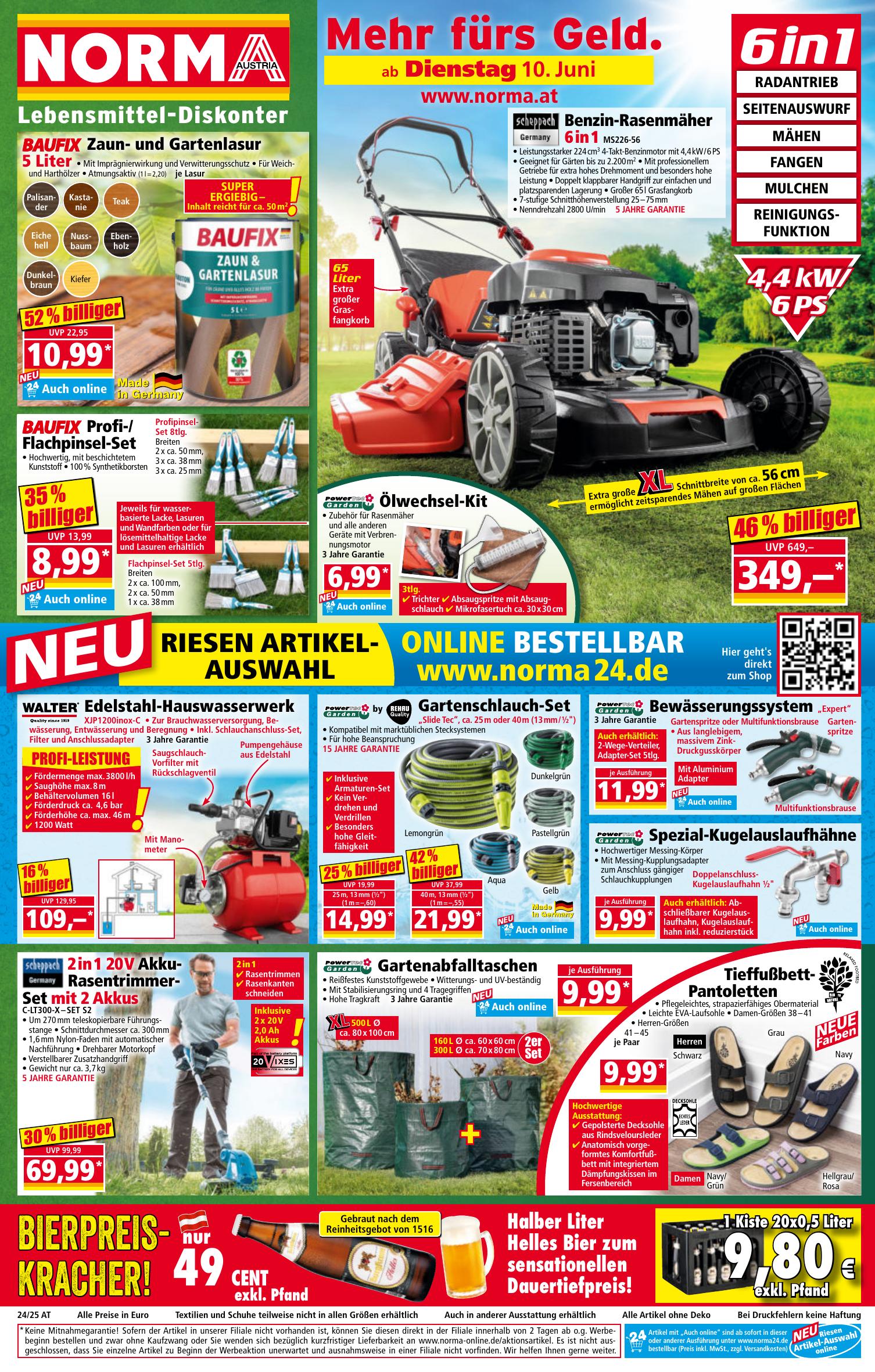 Norma flyer page
