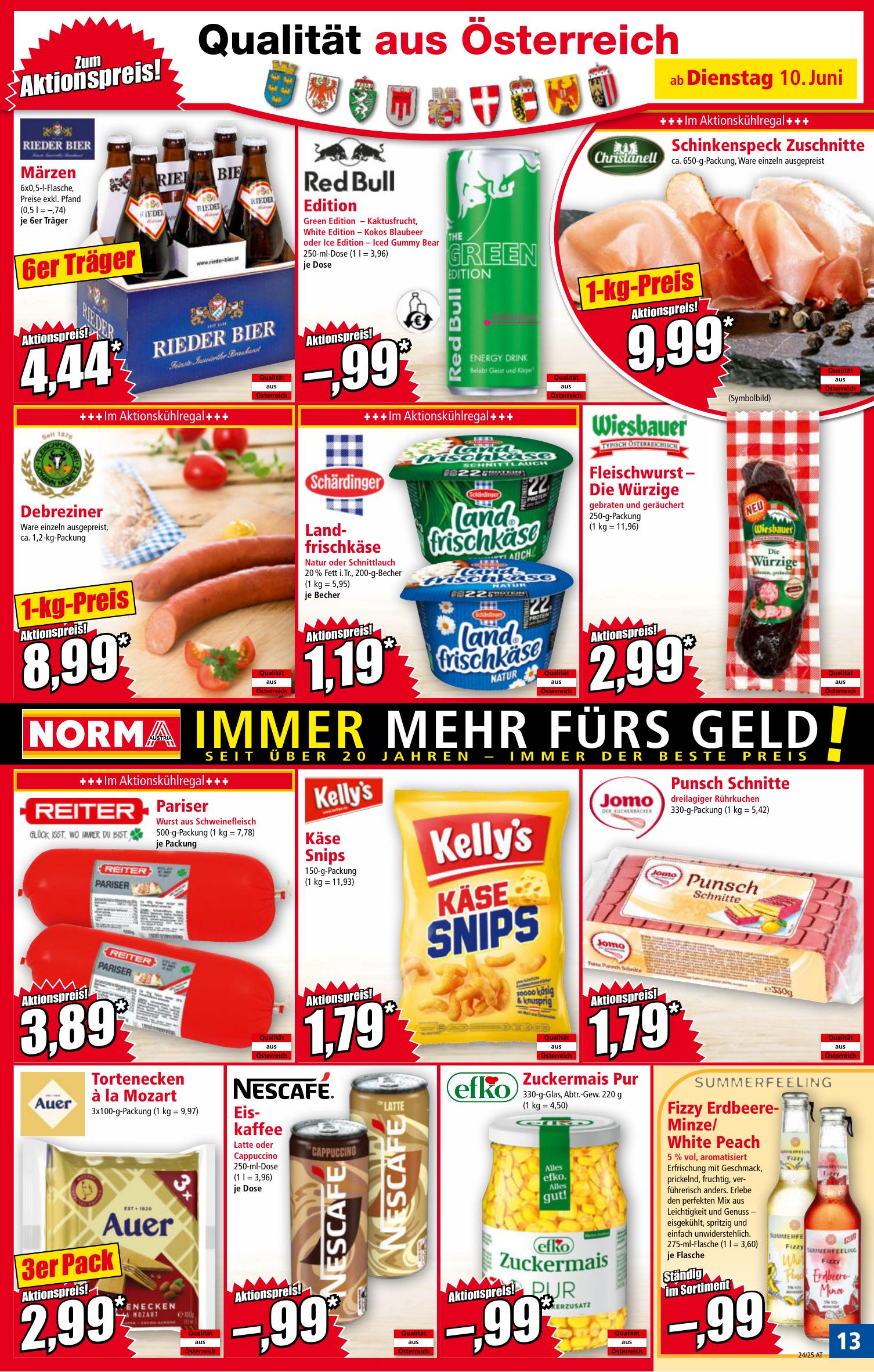 Norma flyer page