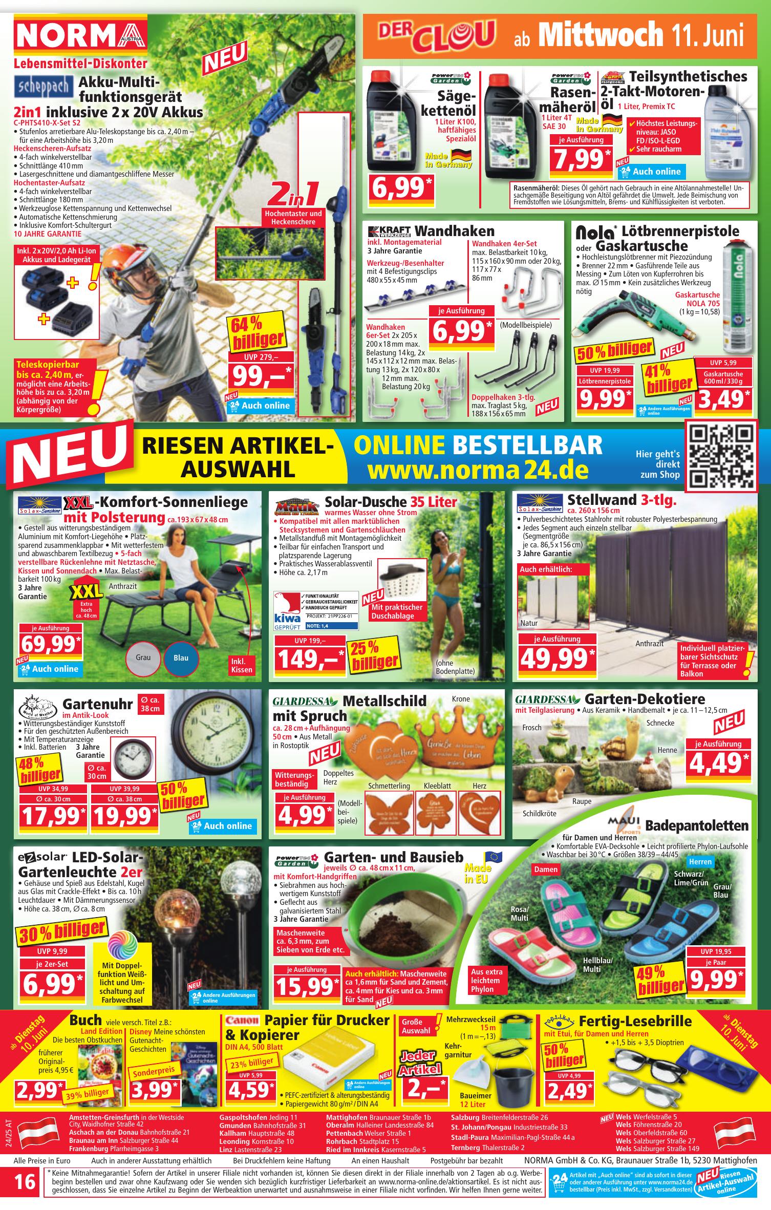 Norma flyer page