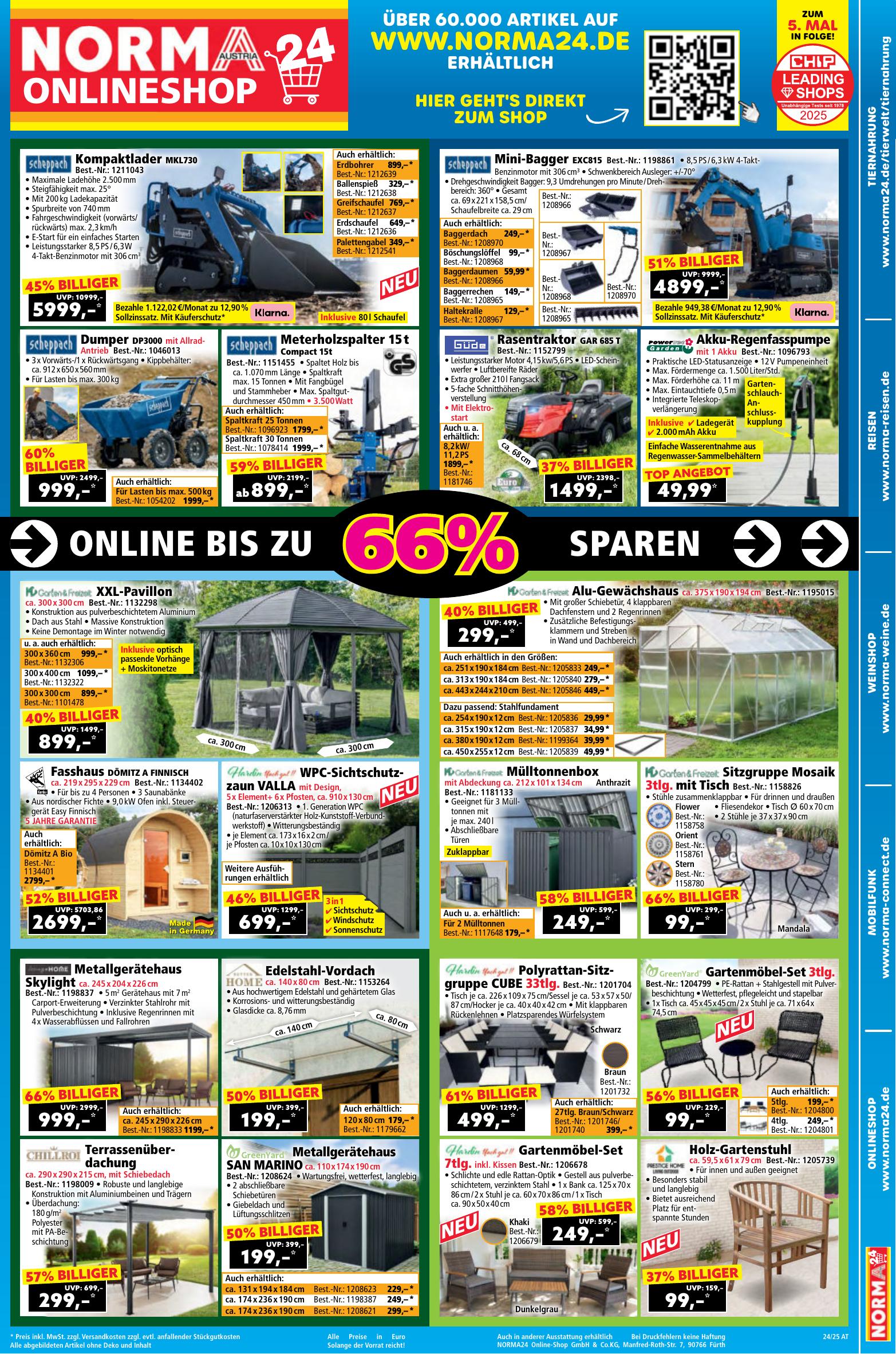 Norma flyer page