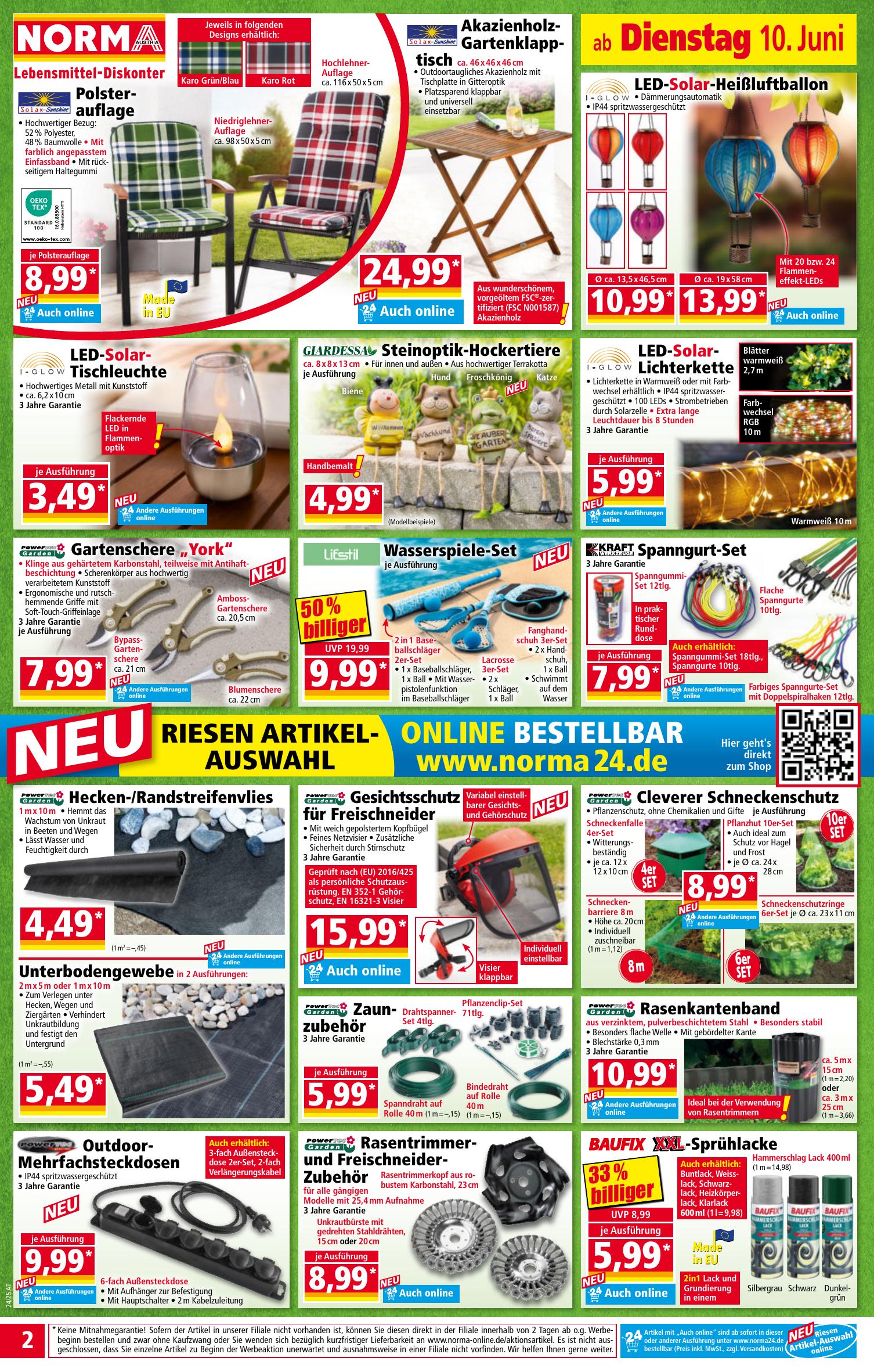 Norma flyer page