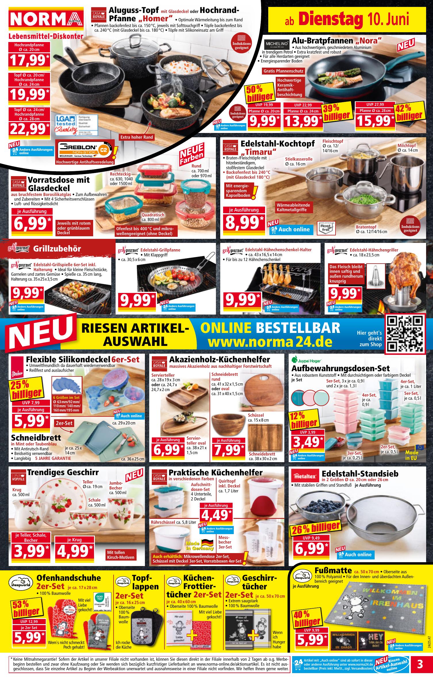 Norma flyer page