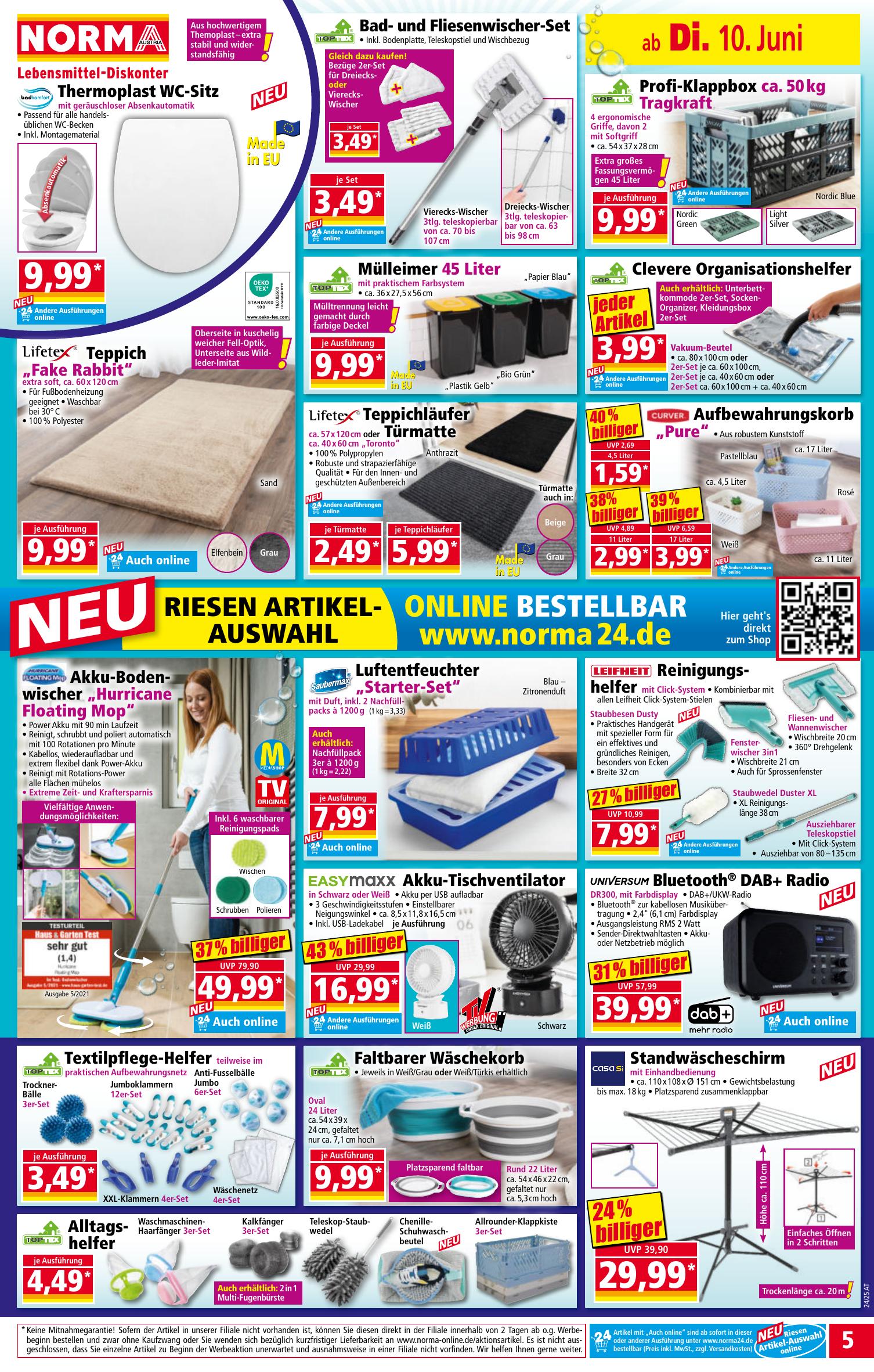Norma flyer page