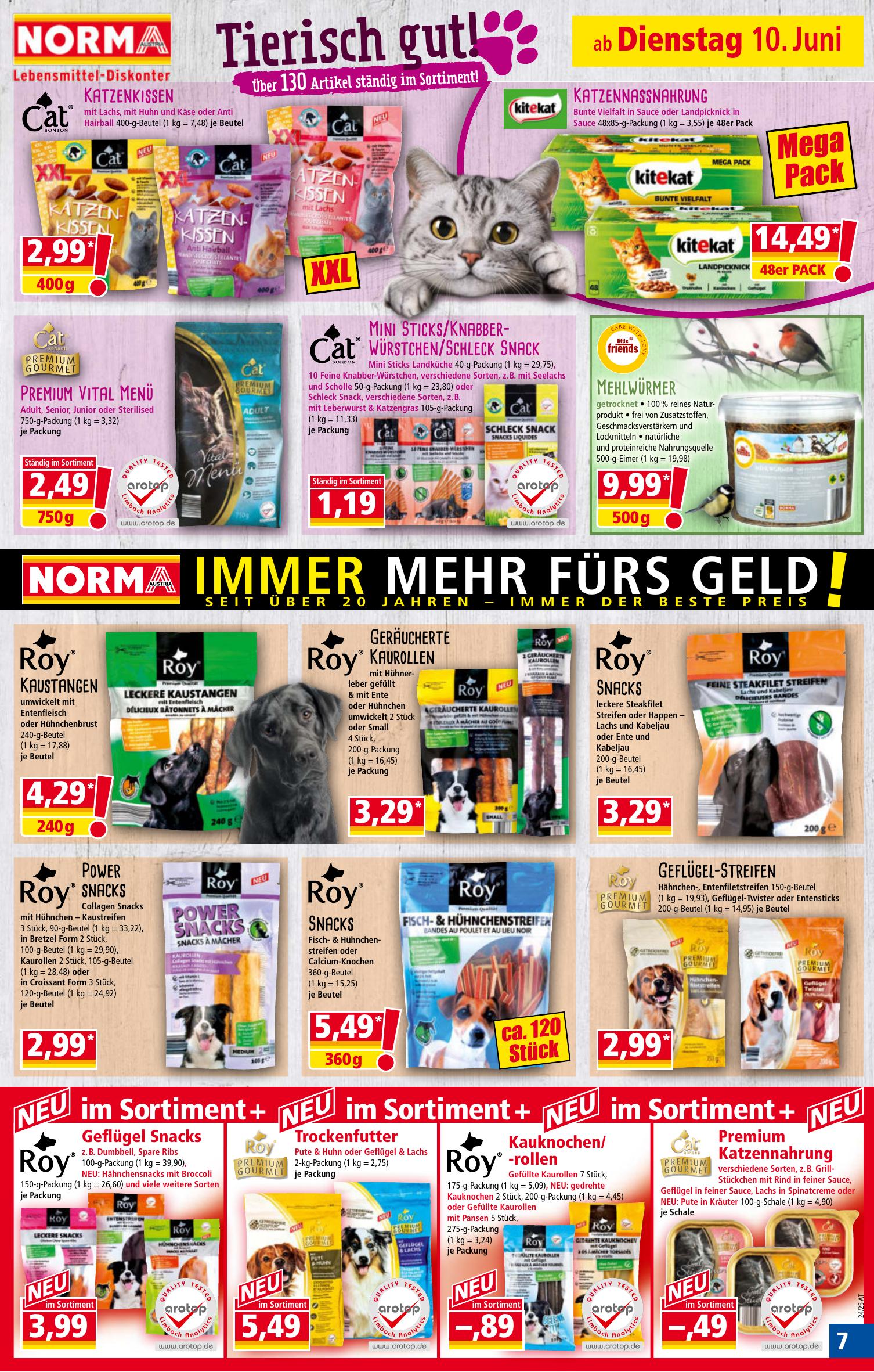 Norma flyer page