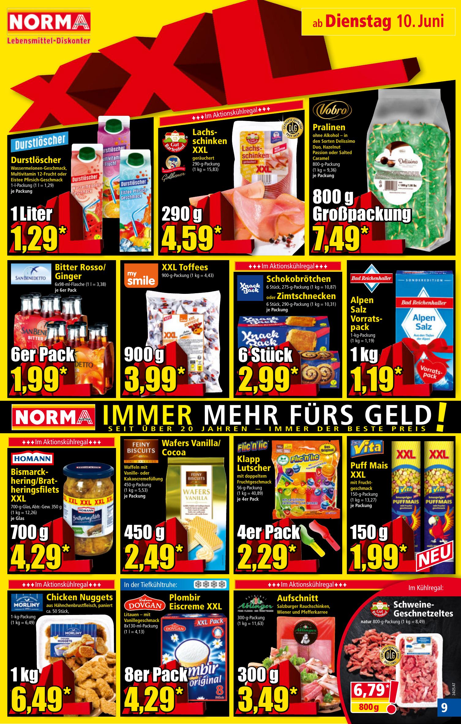 Norma flyer page
