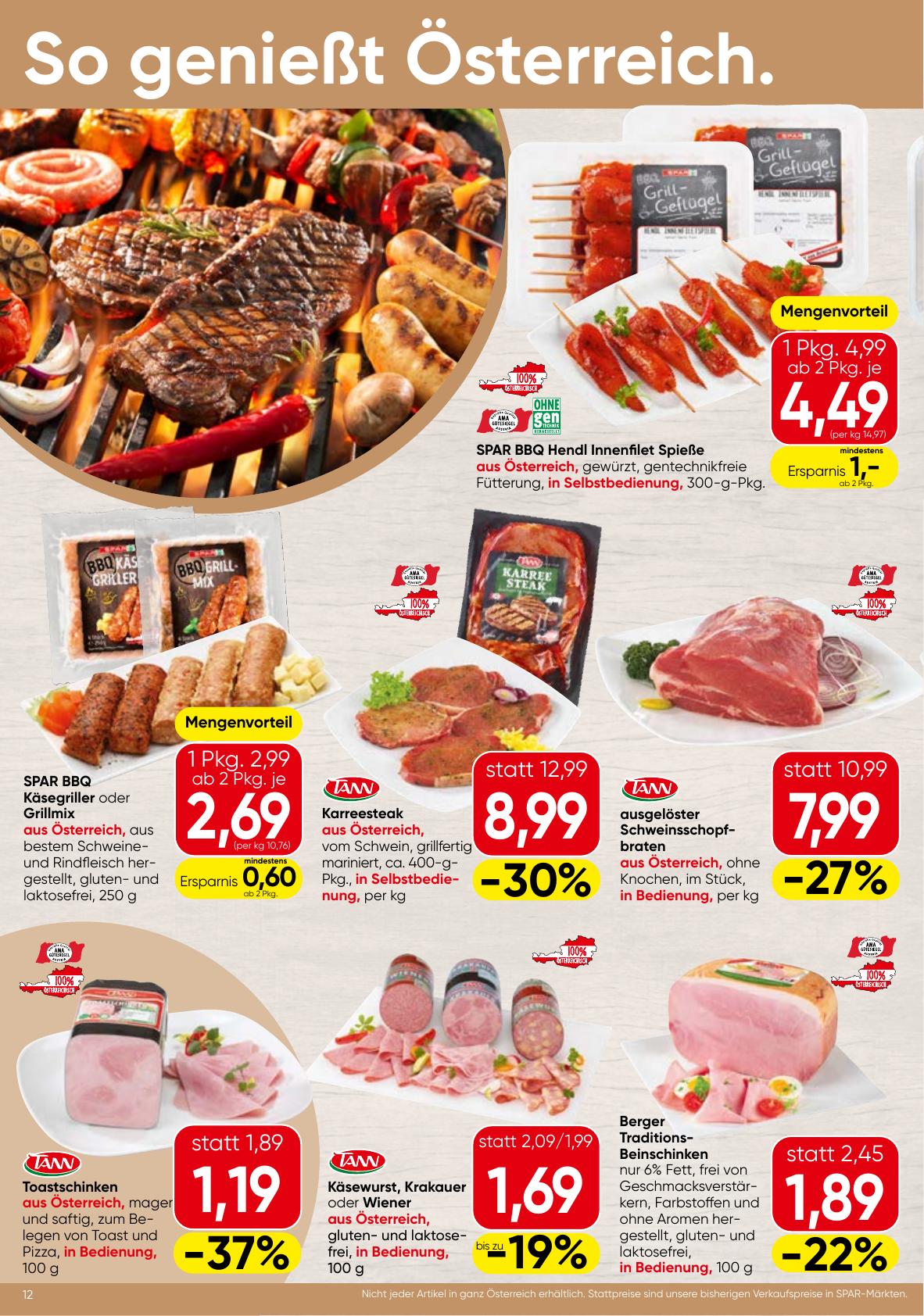 Spar flyer page