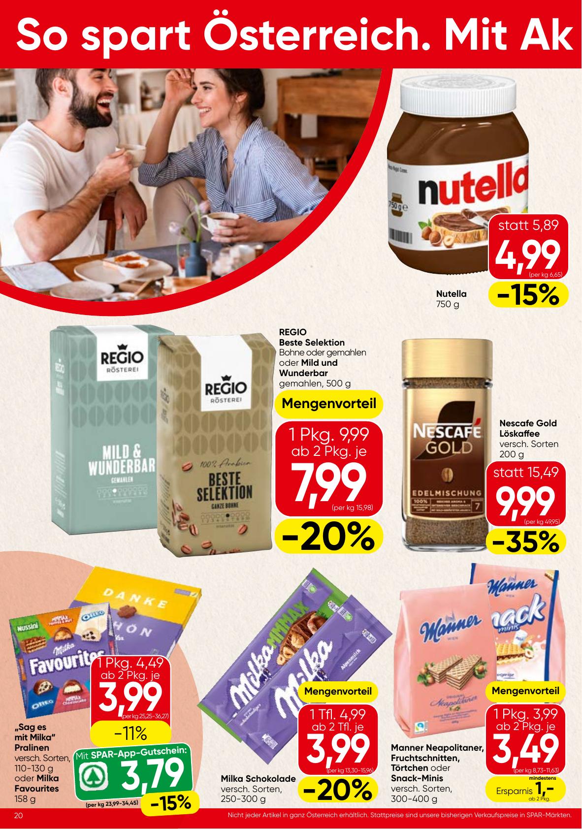 Spar flyer page