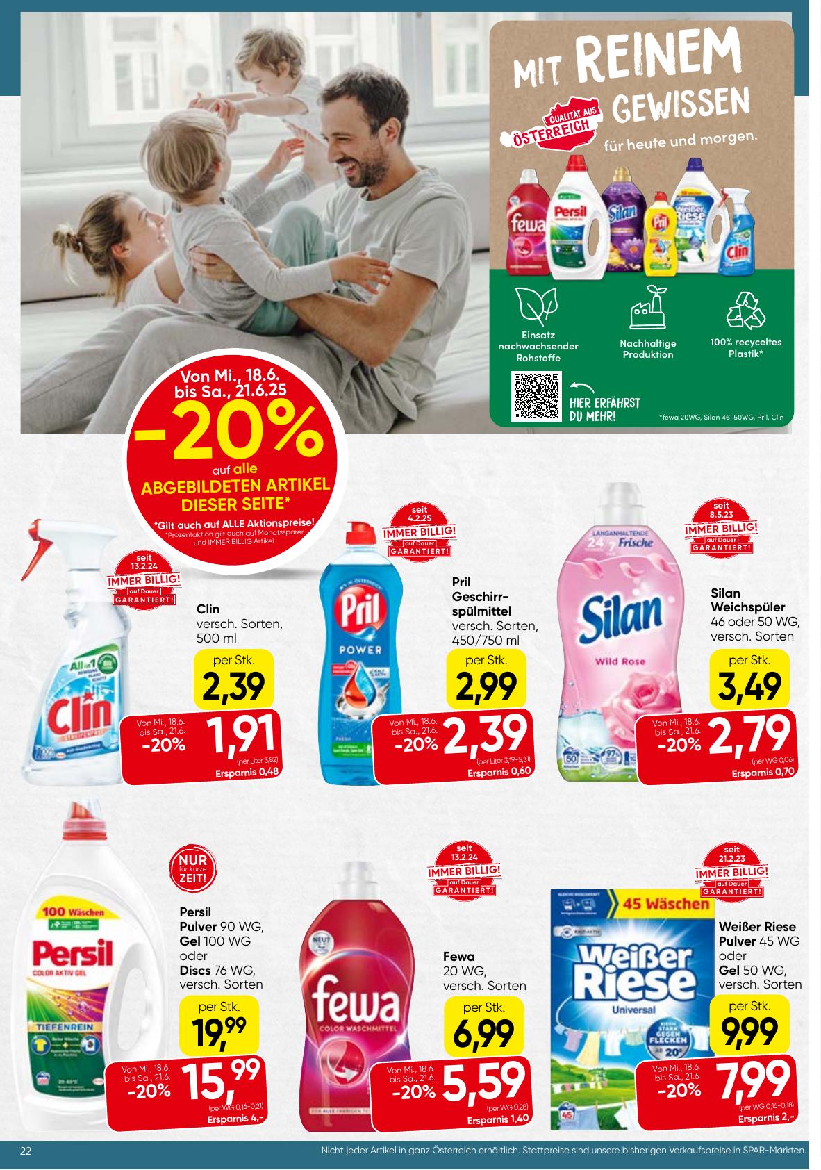 Spar flyer page