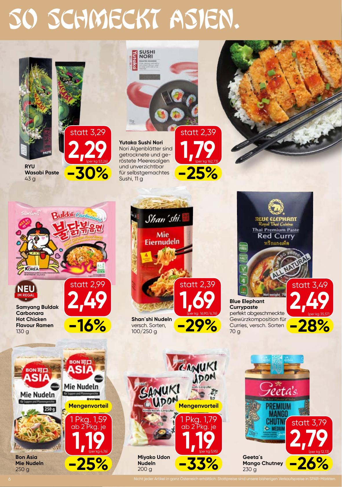 Spar flyer page