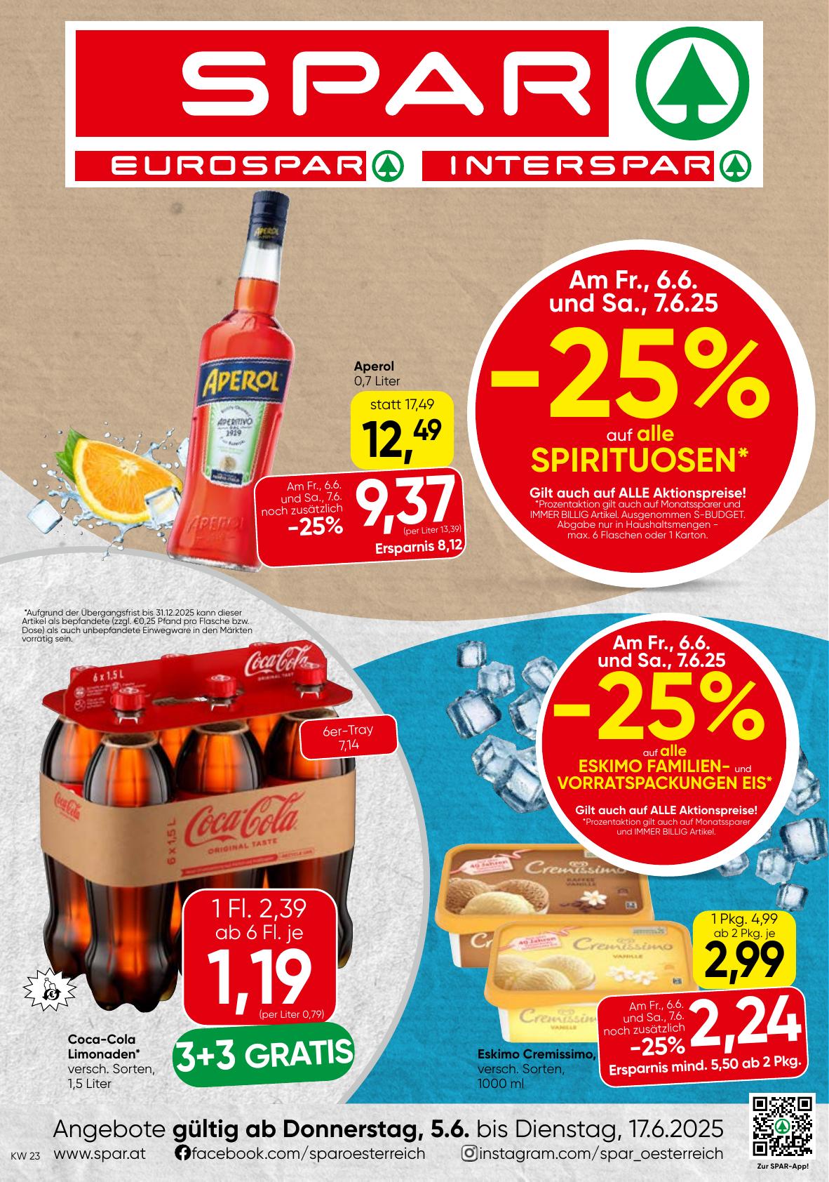 Spar flyer page
