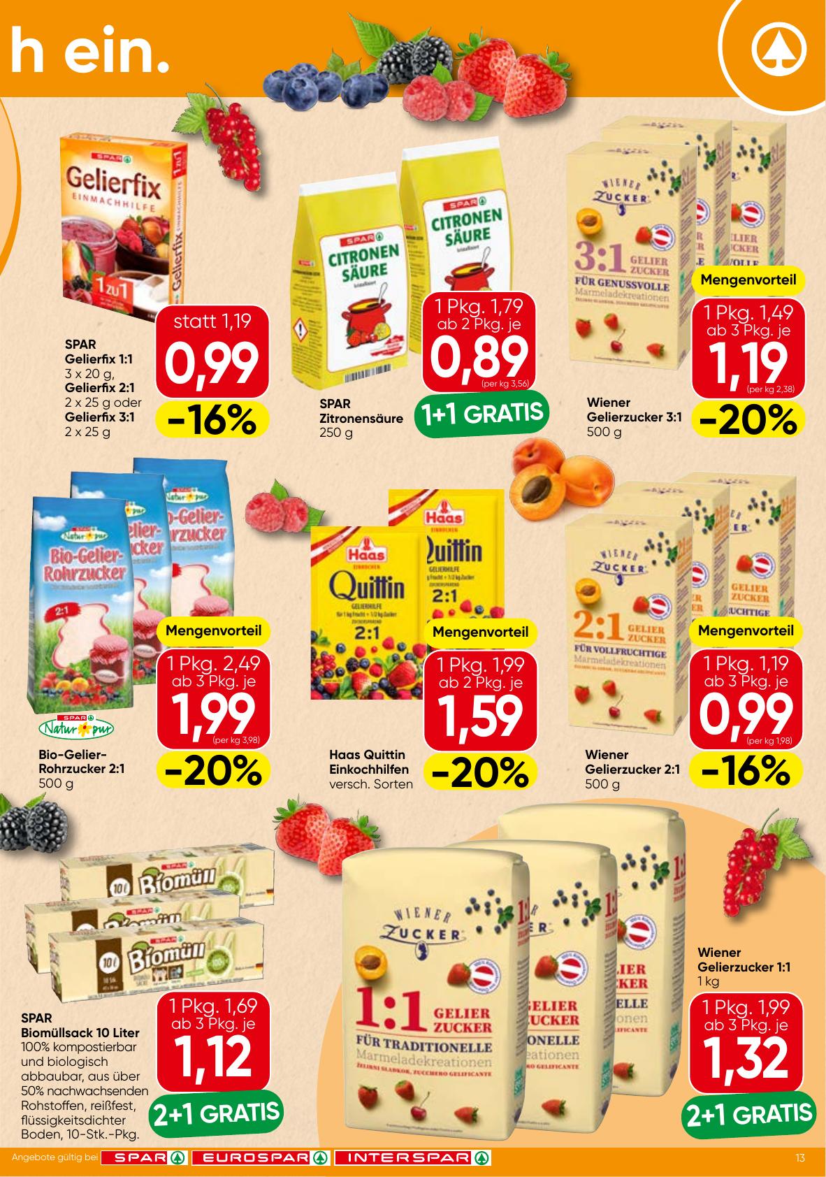 Spar flyer page