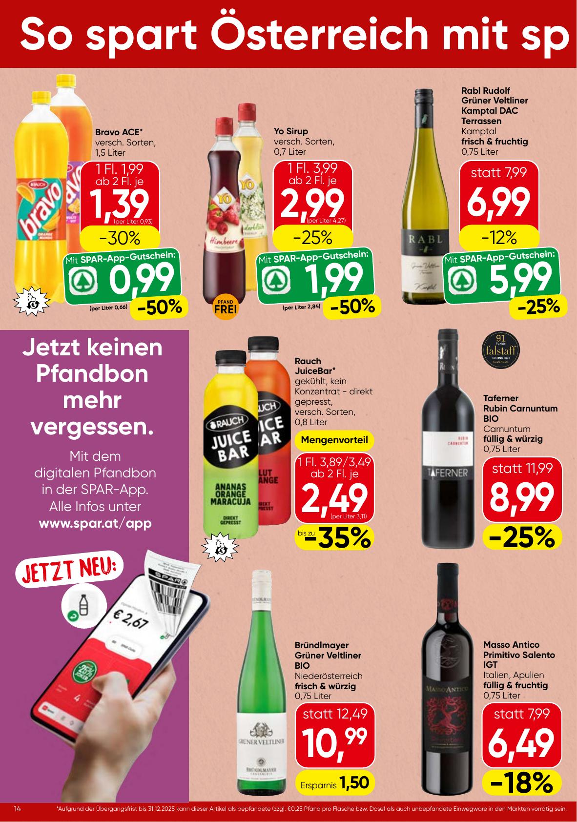 Spar flyer page