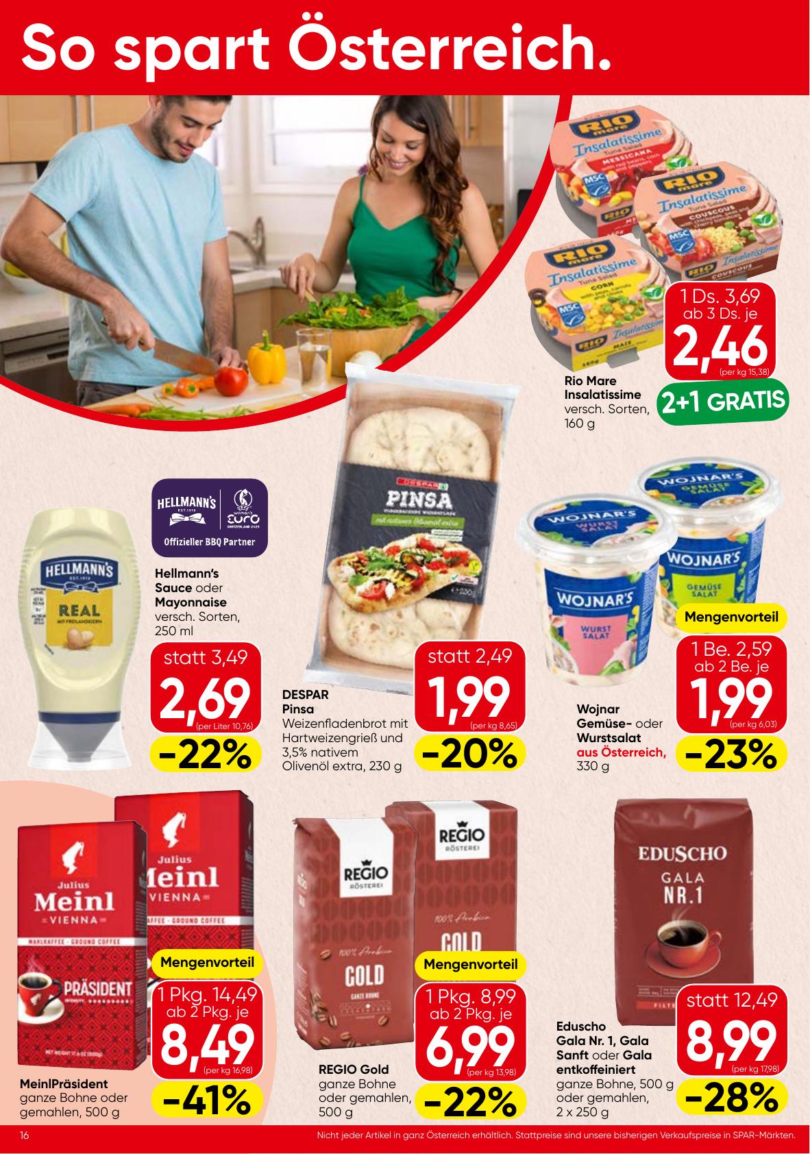 Spar flyer page