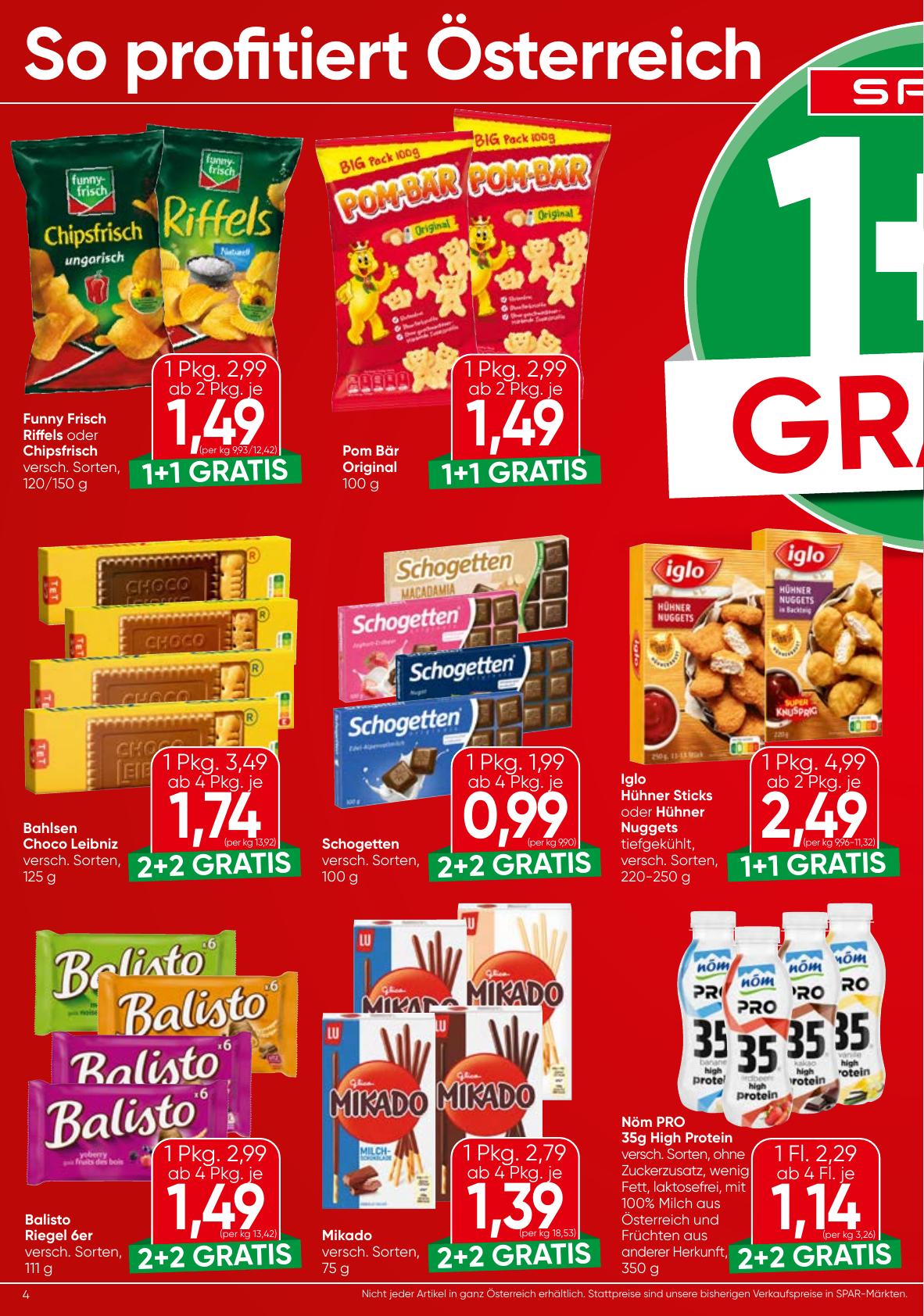 Spar flyer page