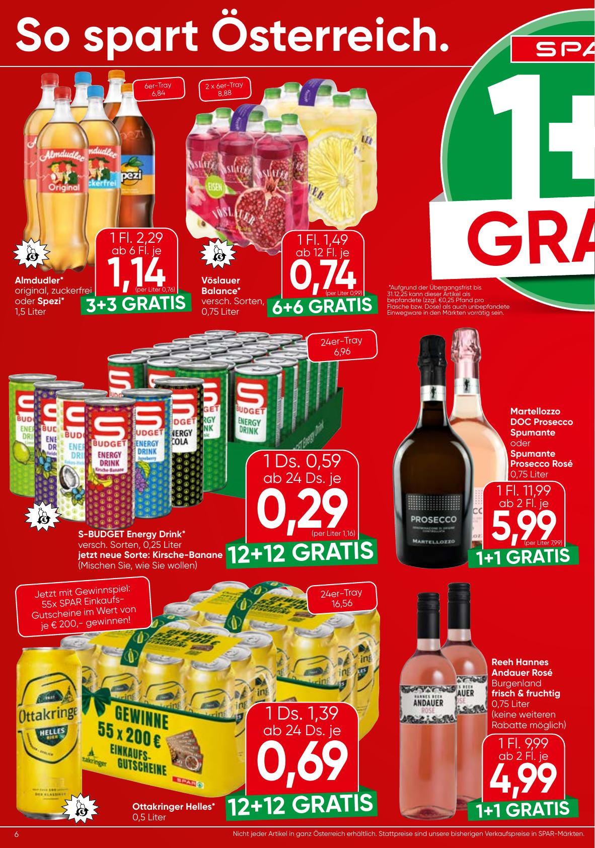 Spar flyer page
