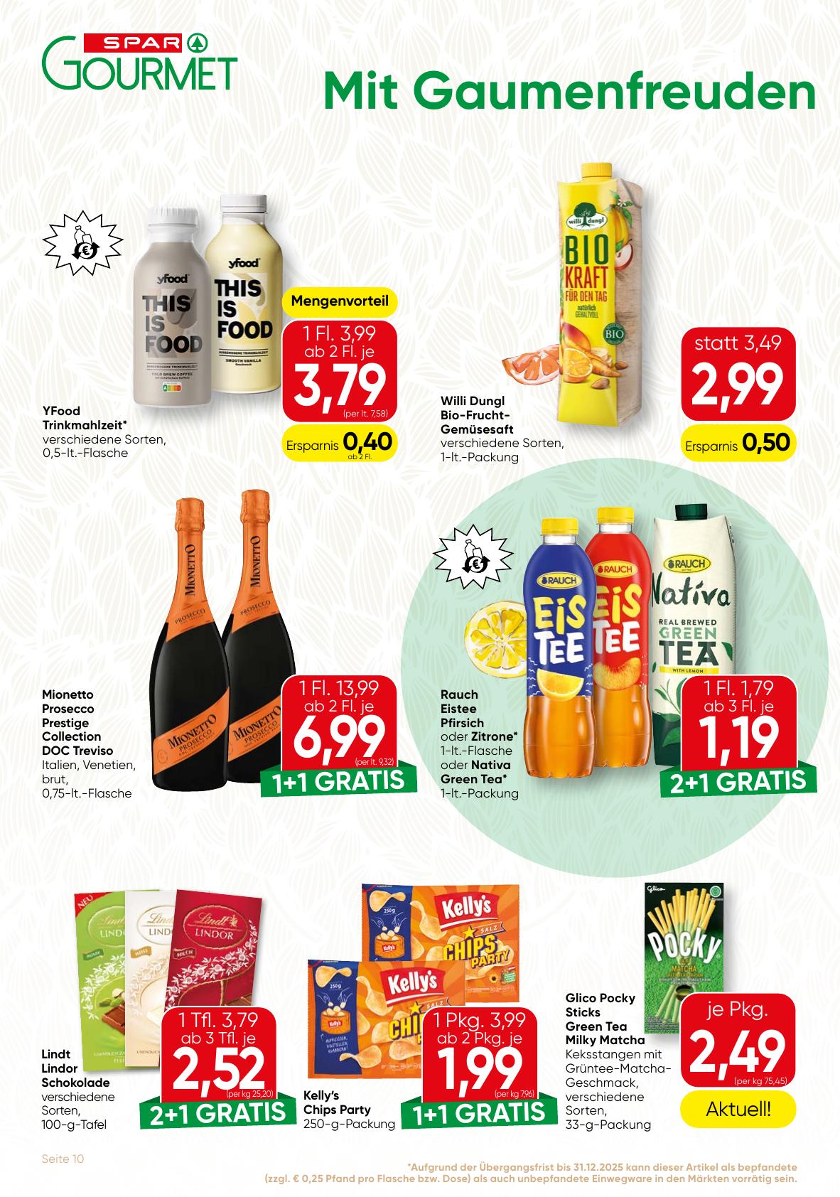 Spar Gourmet flyer page
