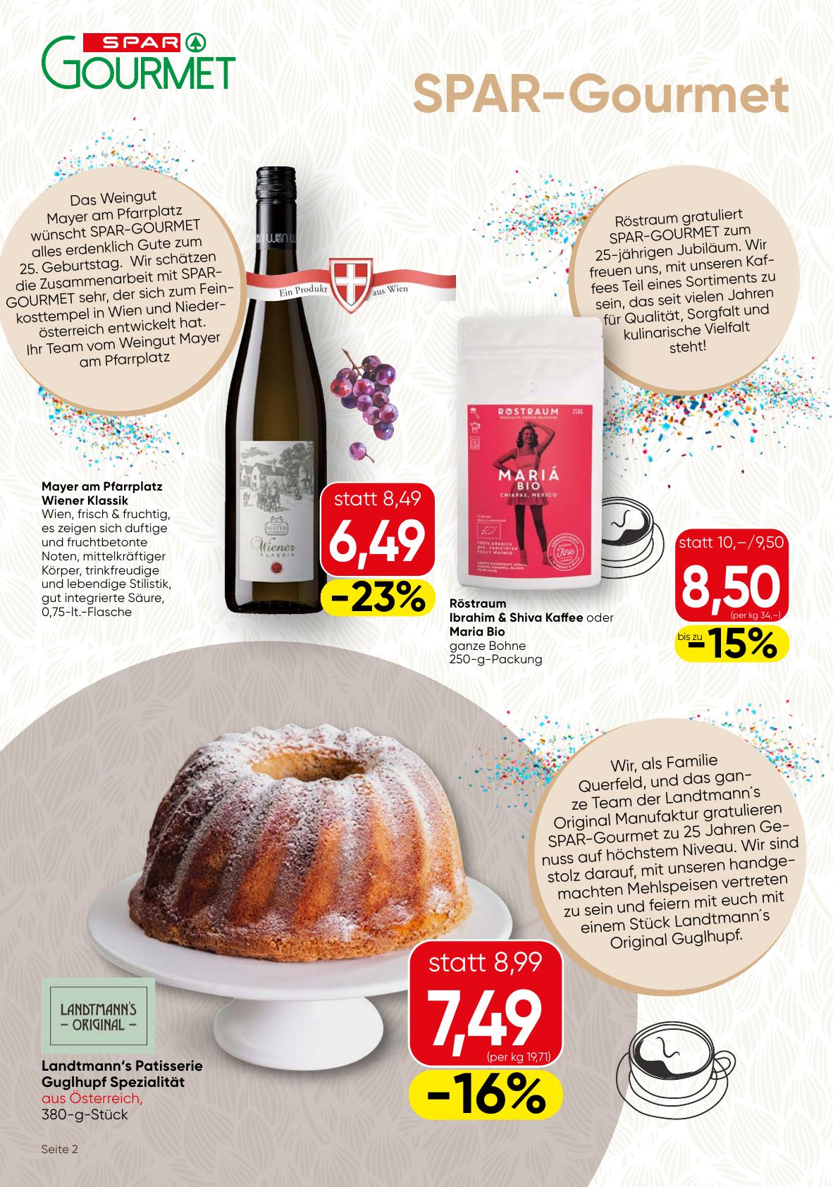 Spar Gourmet flyer page